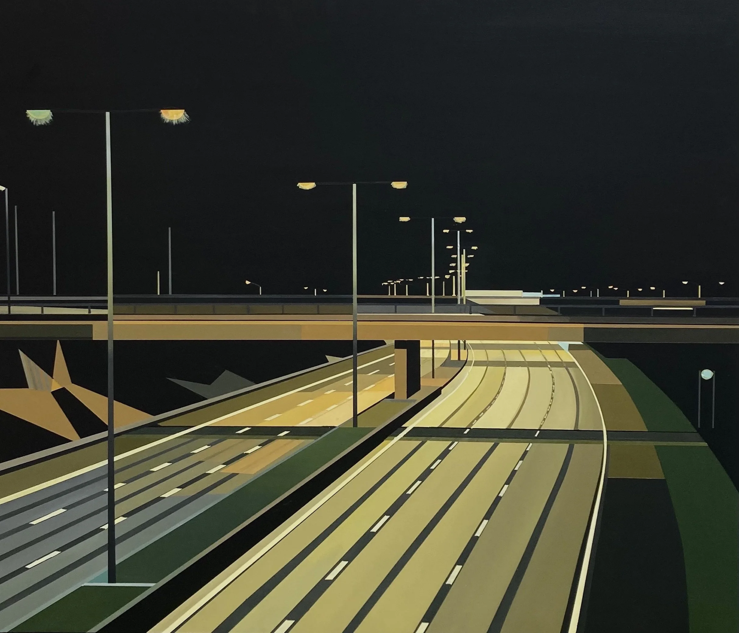 KATE JACKSON NIGHT DRIVE acrylic on board 86cm x 74cm x 1.2cm £2850.jpeg
