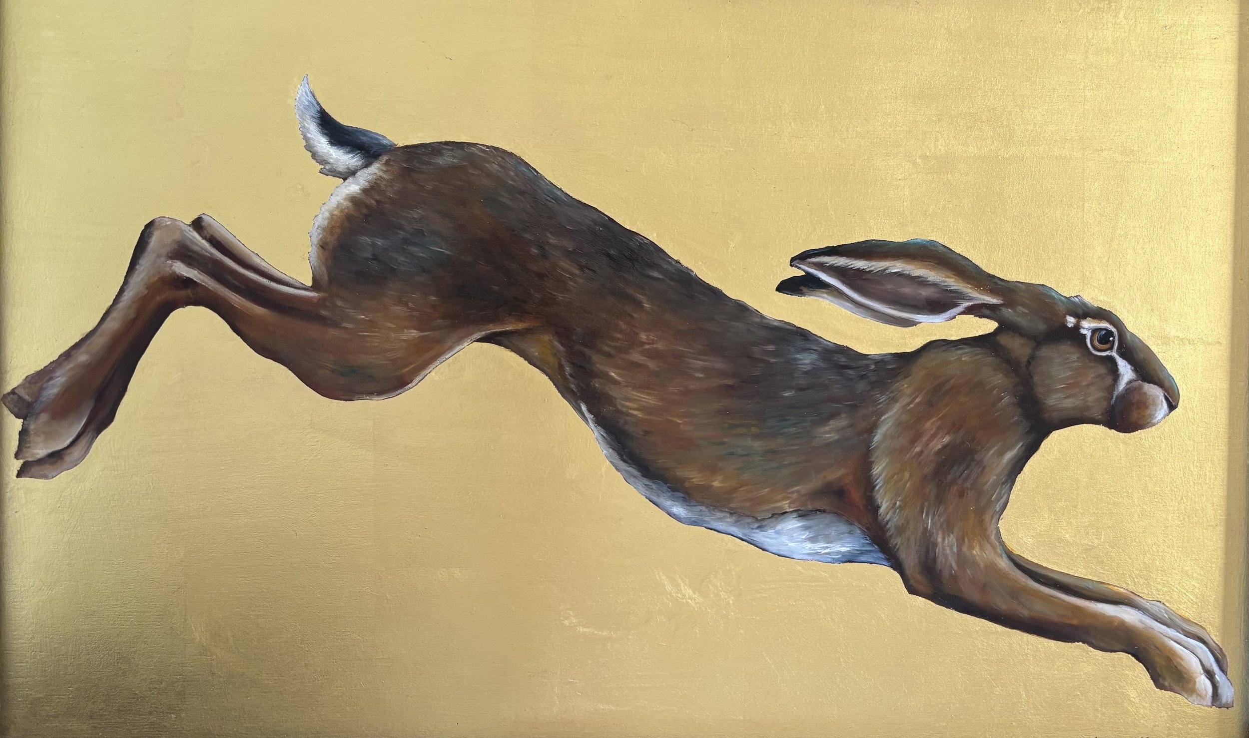 LEAPING HARE