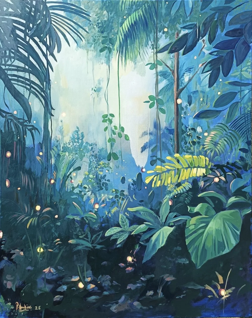 Fireflies at dusk 100 x 80.jpg