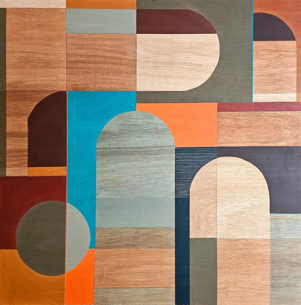 SALLY BURCH PASSING THROUGH 82x82 cherry frame.jpeg