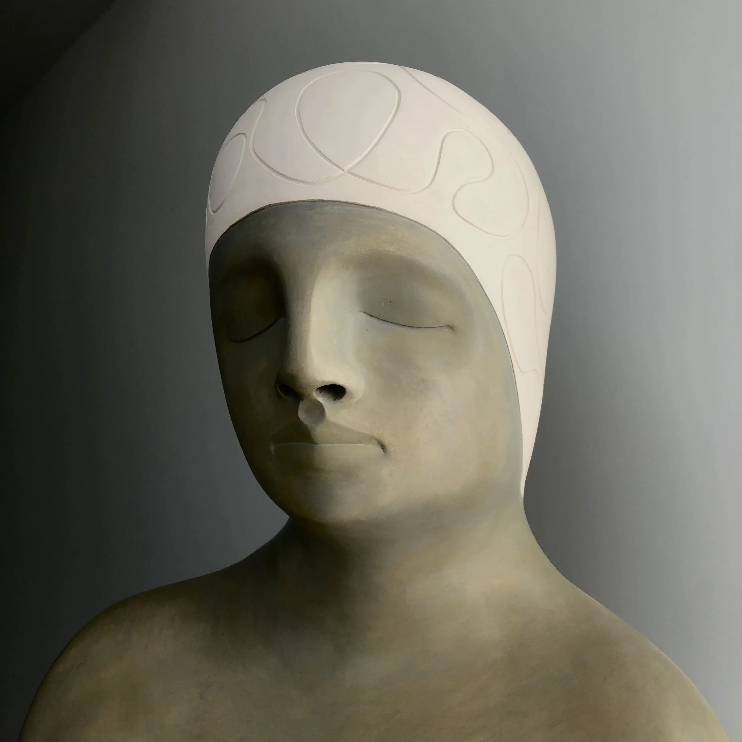 JessicaBradley Wandering Light 42X34X24cm unglazed Earthenware acrylic detail low res.jpg