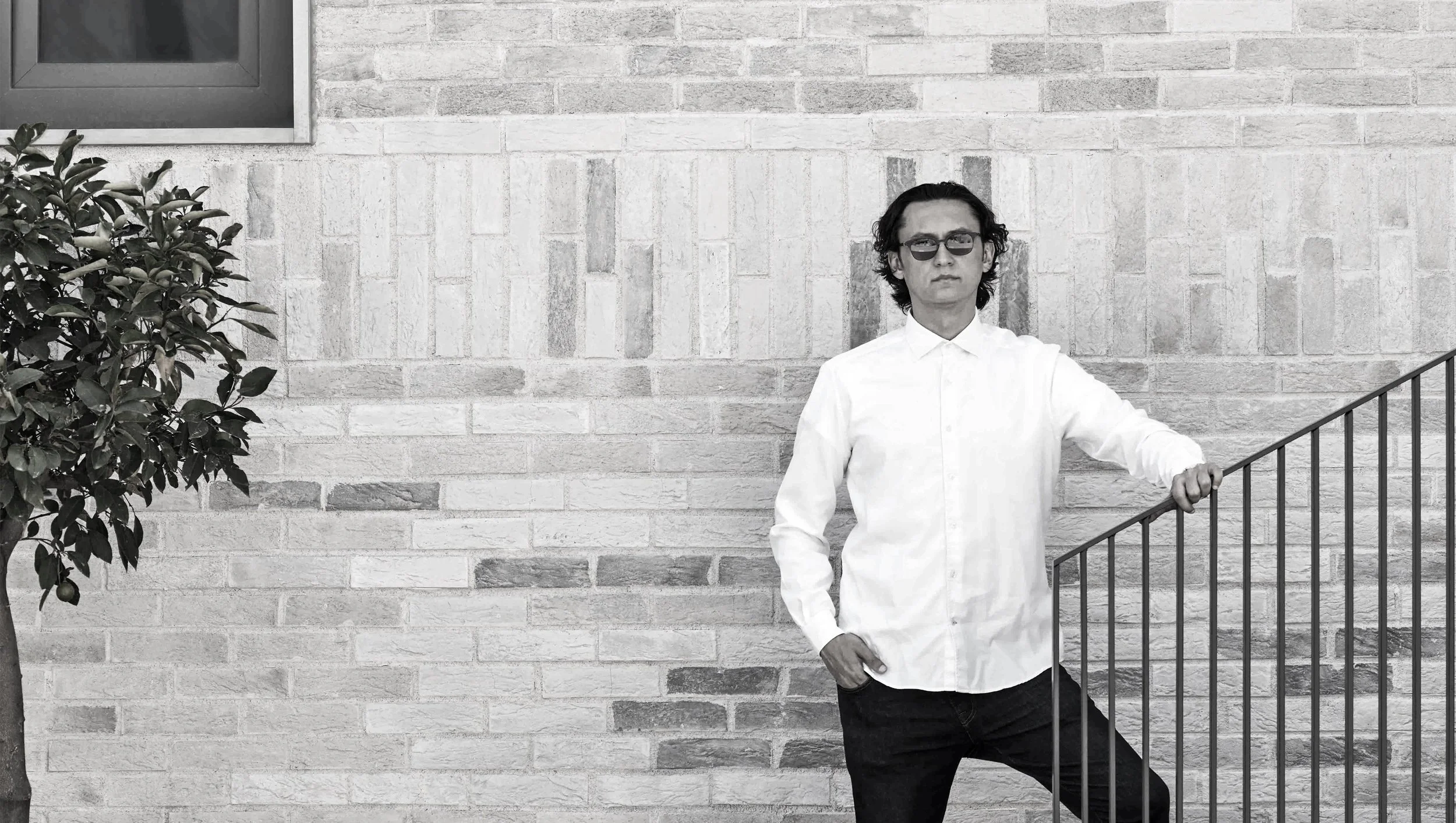 Portrait of Cagil Kai Akchurin, founder of Beacon overseeing residential staging and development-focused spatial projects in Los Angeles