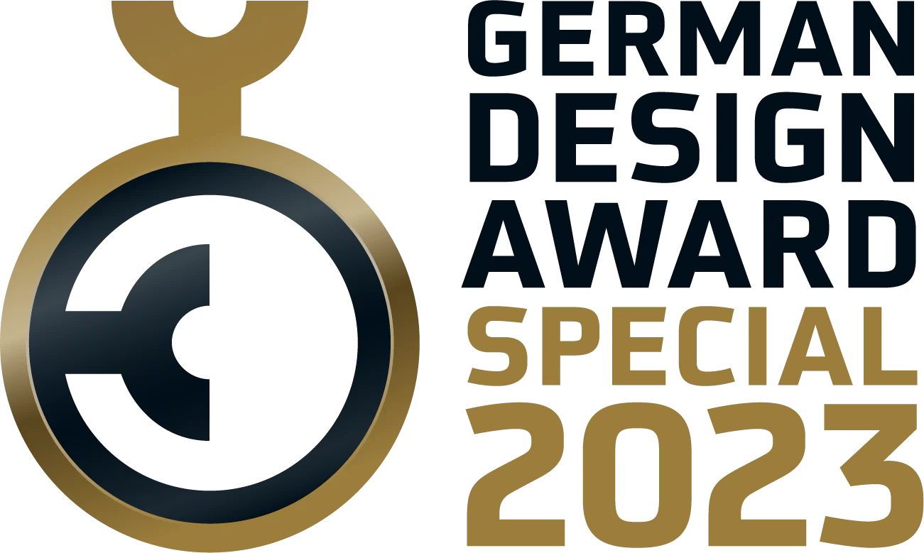 German Design Award Special 2023, an International interior design award recognizing spatial design excellence