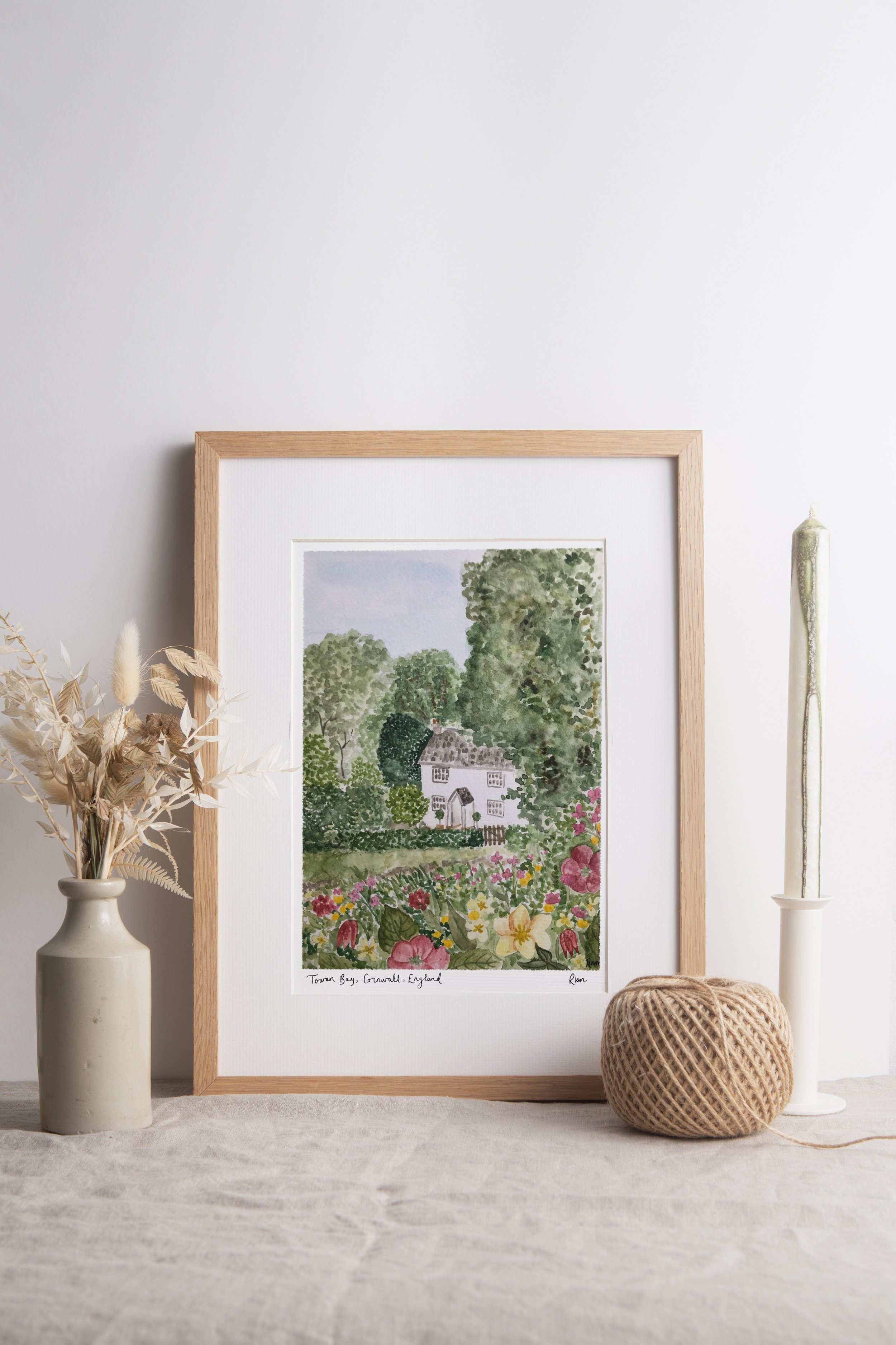 offer repulsion renere Set of 3 UK Countryside Art Prints (A4) — Wildflower Illustration Co.