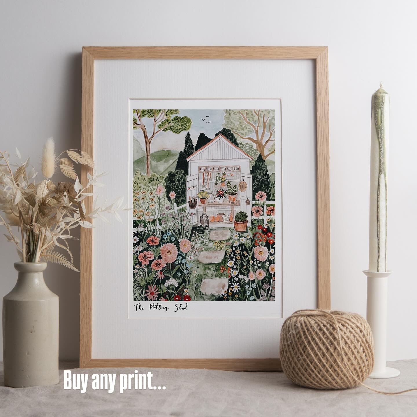 Just a little sprinkling of extra joy for your June!!! ✨ This week, buy any print and you can get any card in your basket, totally free! Use the code JUNEJOY