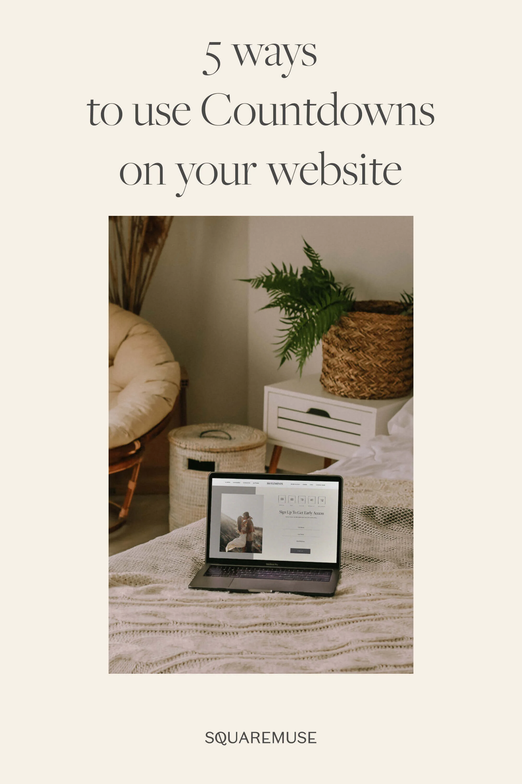 5 ways to use Countdown Timers in Squarespace to create hype — Squaremuse