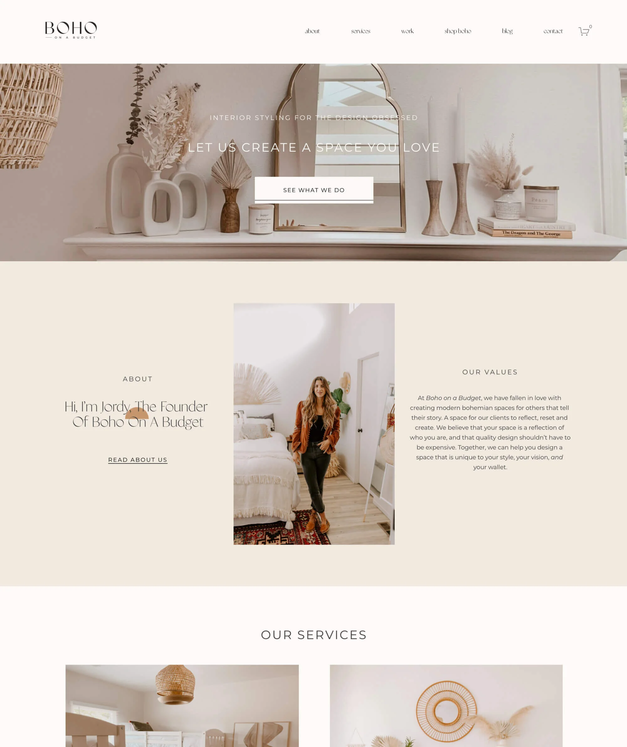 Boho on a Budget