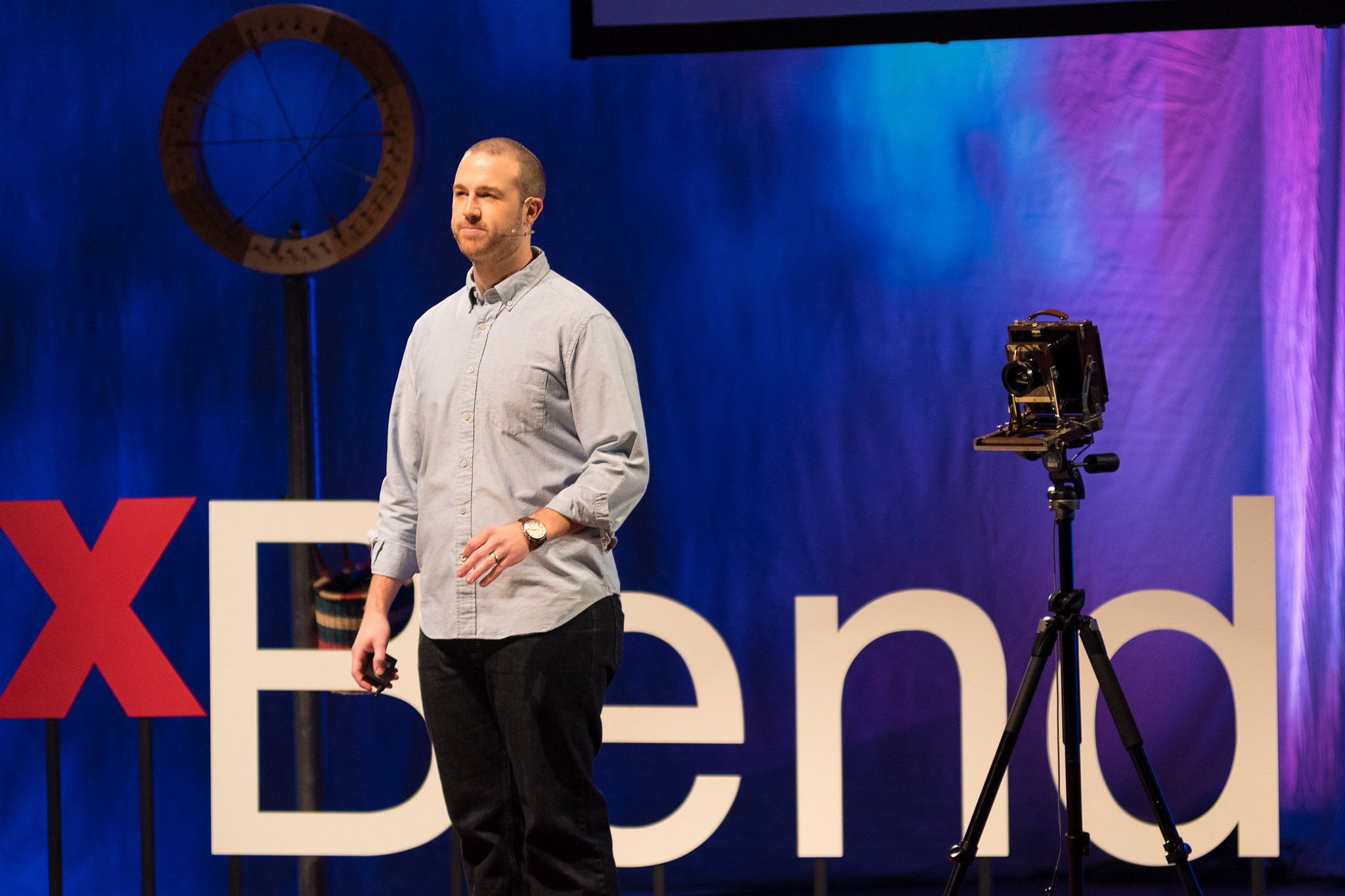 Eric Pickersgill Speaking at TEDxBend, 2016