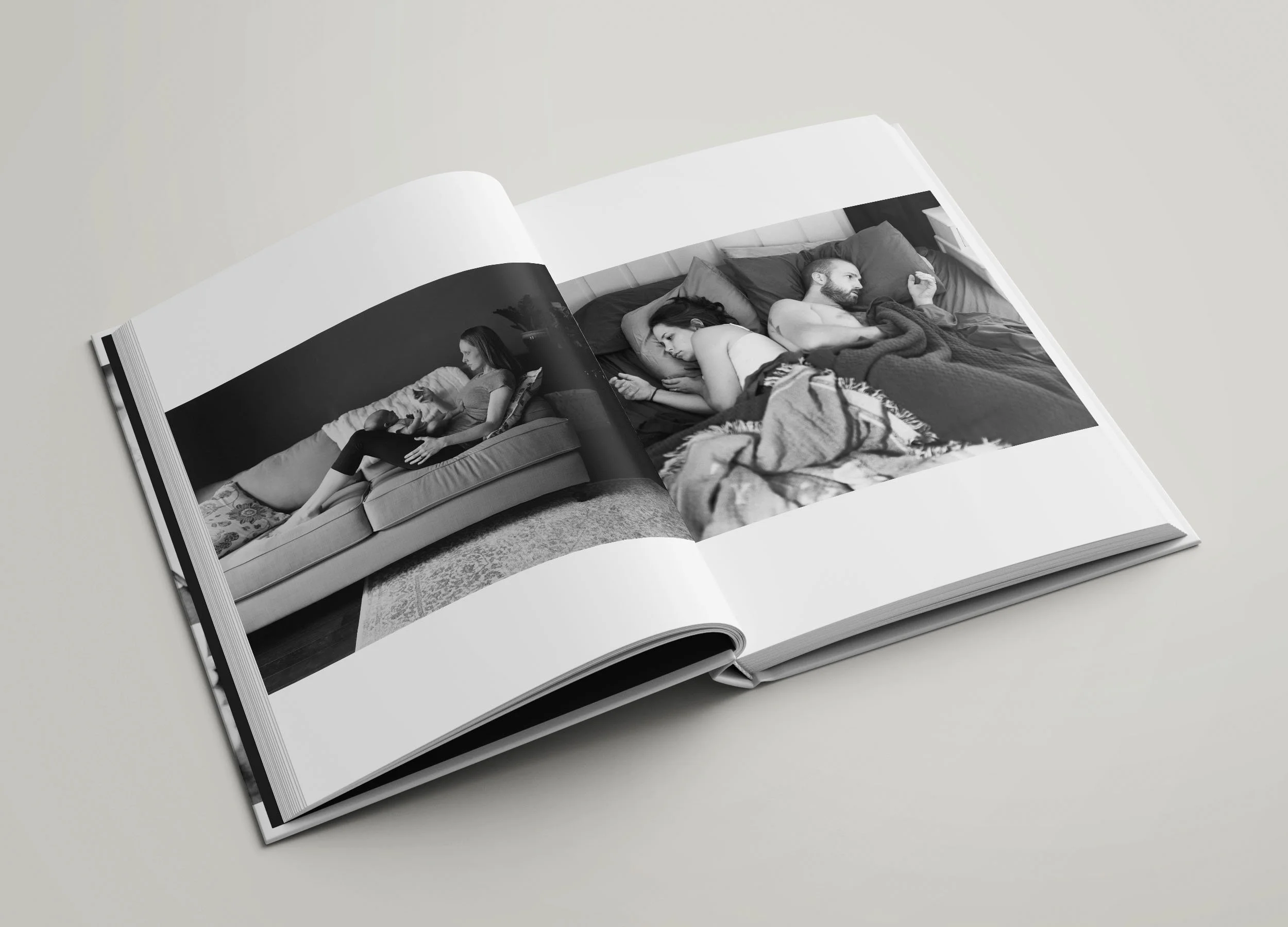 Inside spread of Removed: elsewhere, everywhere, nowhere