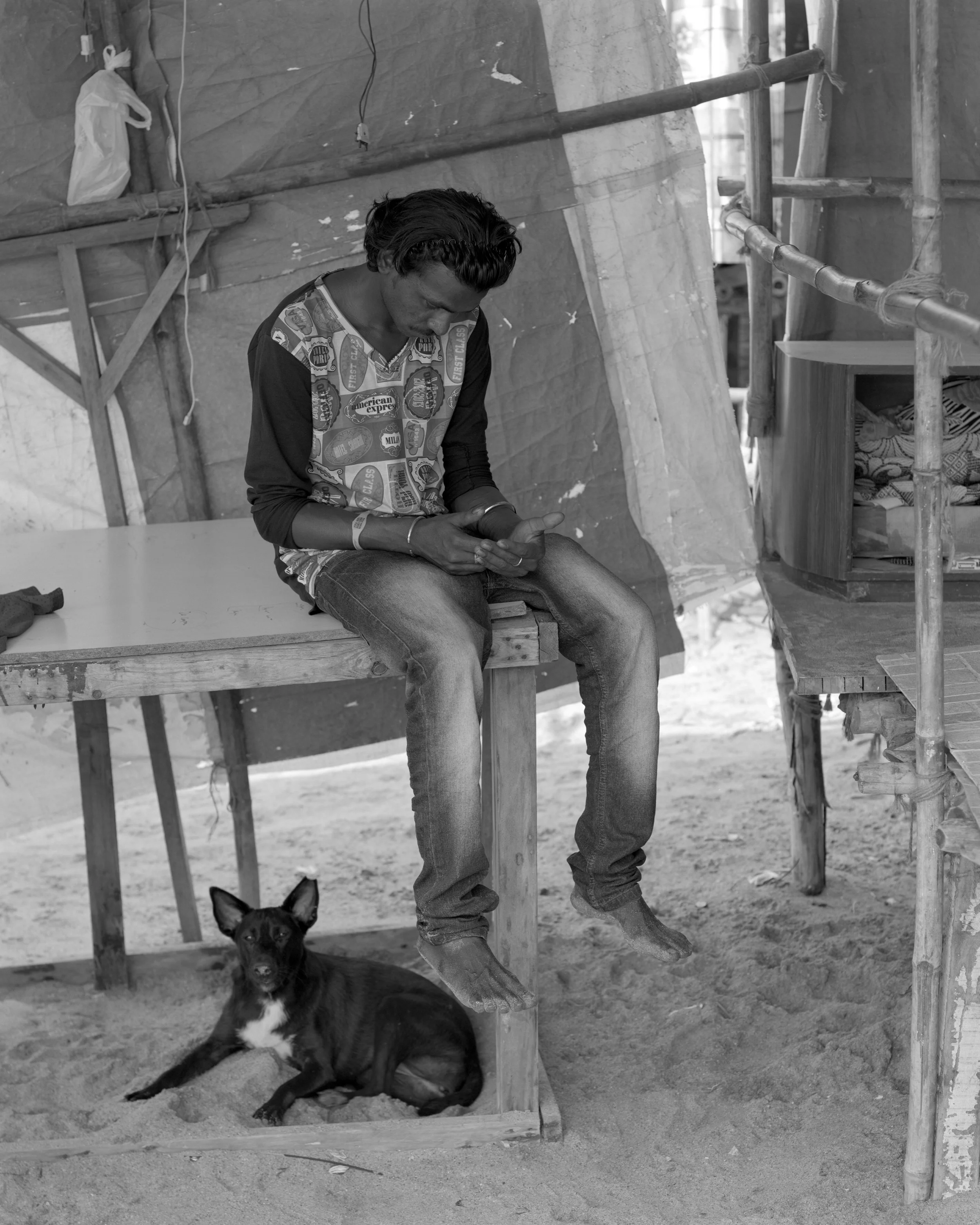 Beach Tent, Mumbai, India, 2017