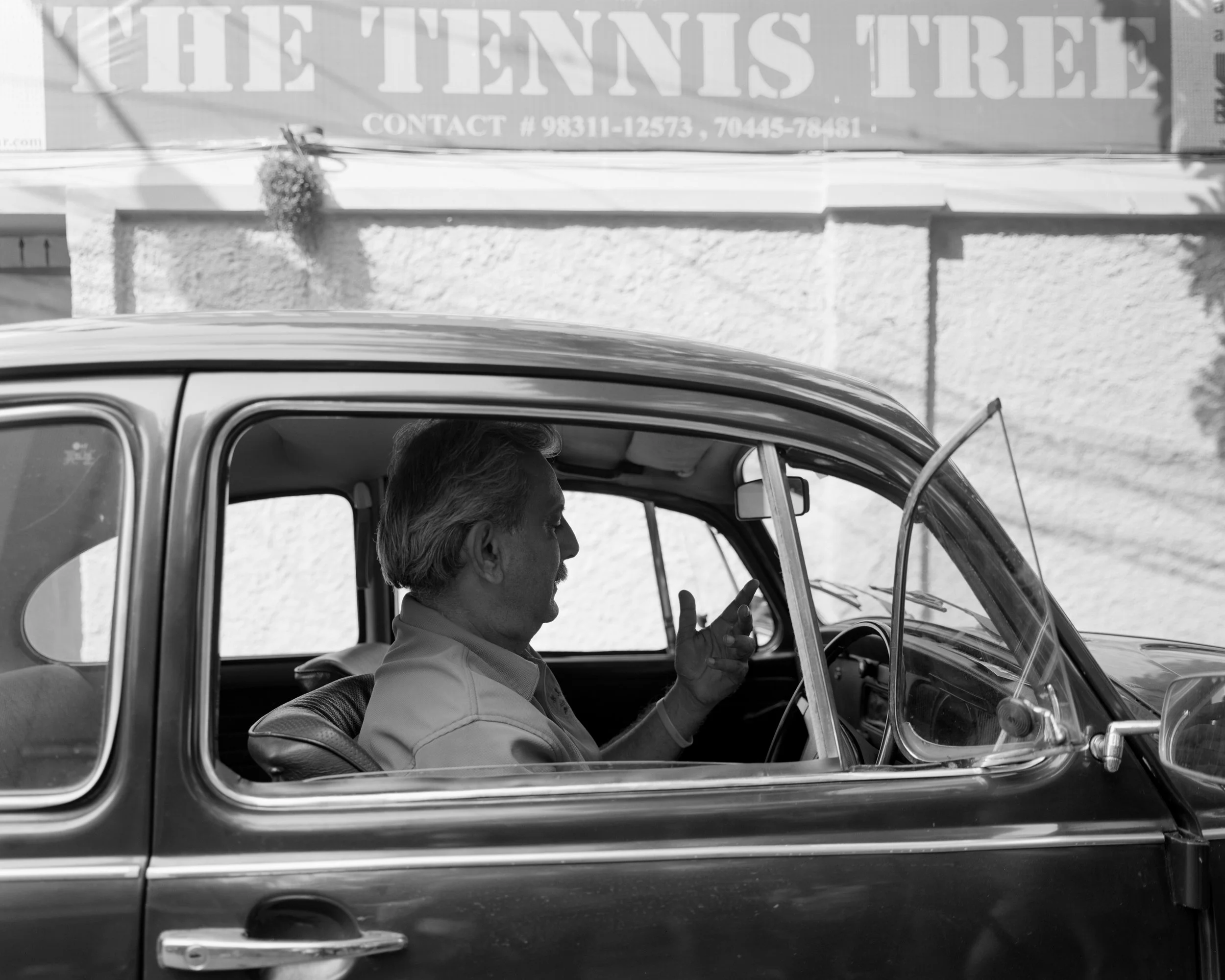 Beatle Driver, Kolkata, India, 2017