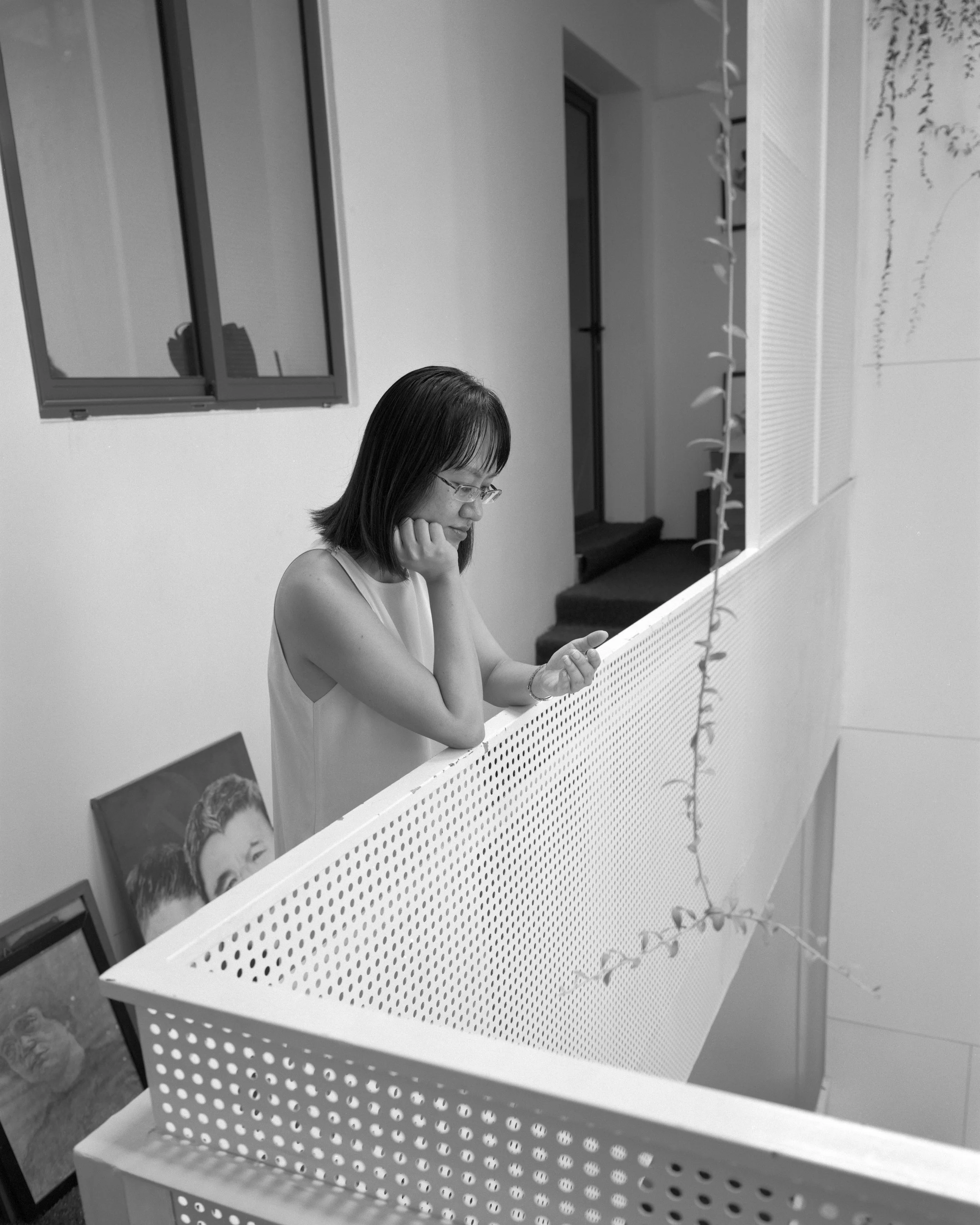Break In Atrium, Hanoi, Vietnam, 2018
