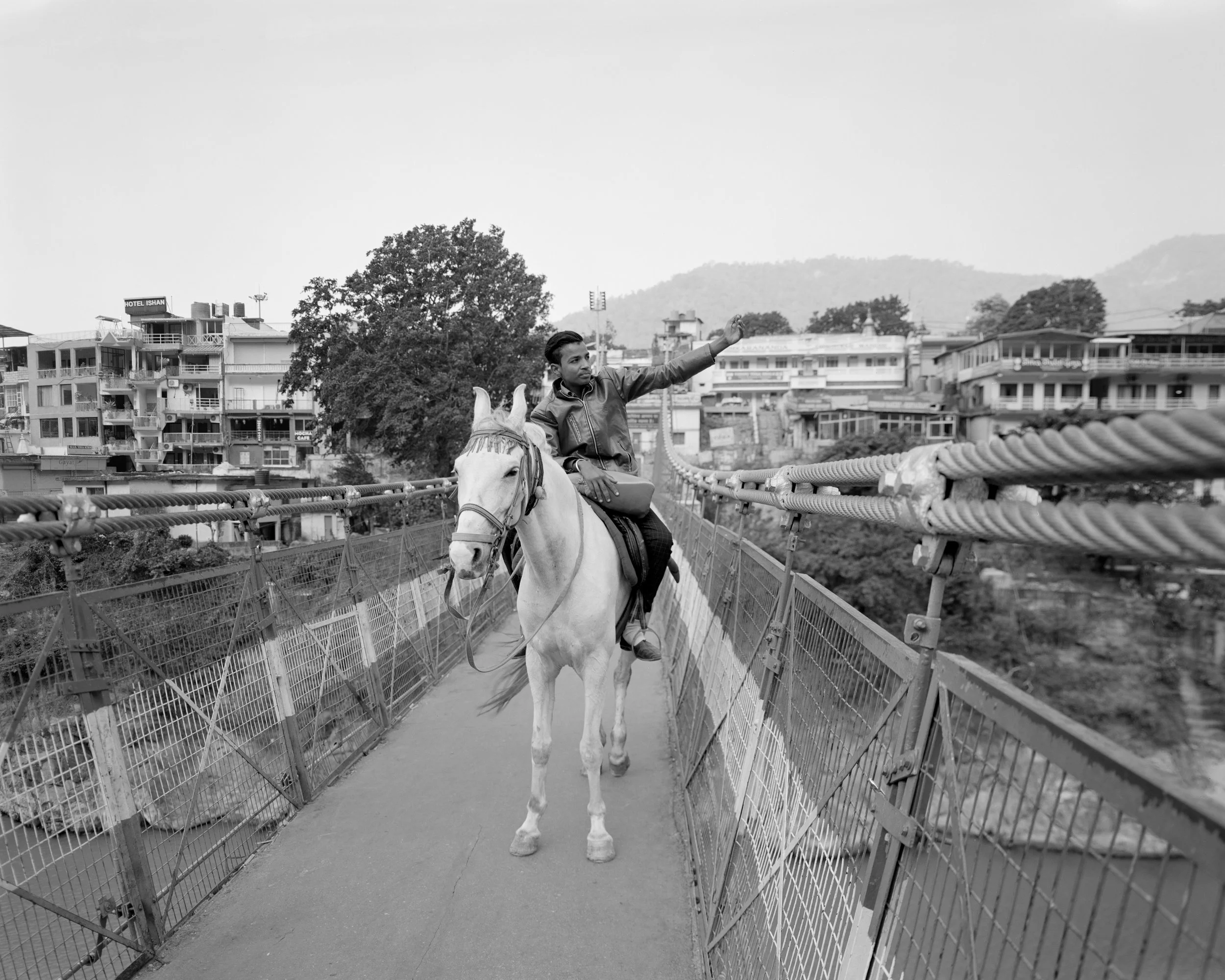 Horseback Selfie, Rishikesh, India, 2017