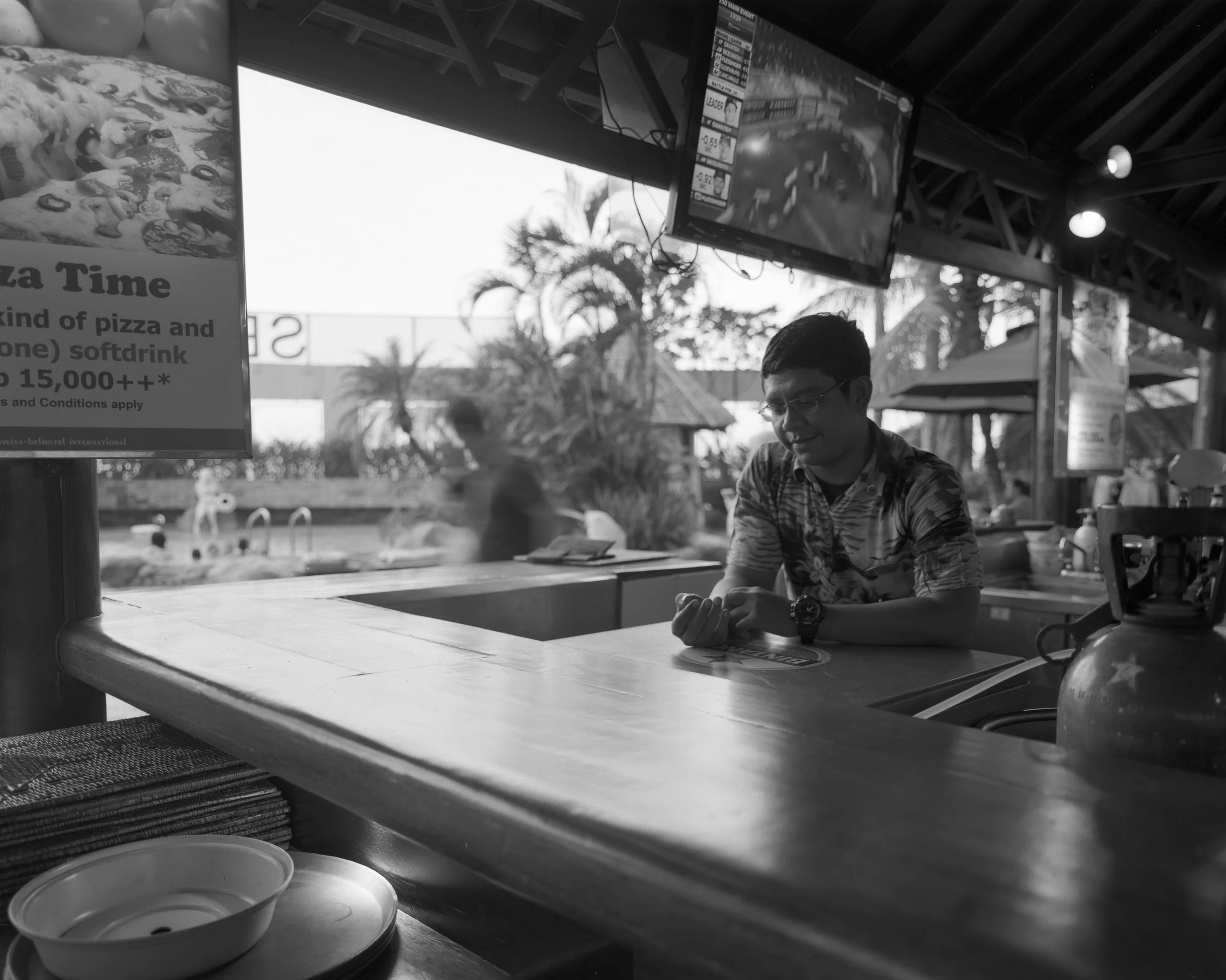 Poolside Bartender, Jakarta, Indonesia, 2018