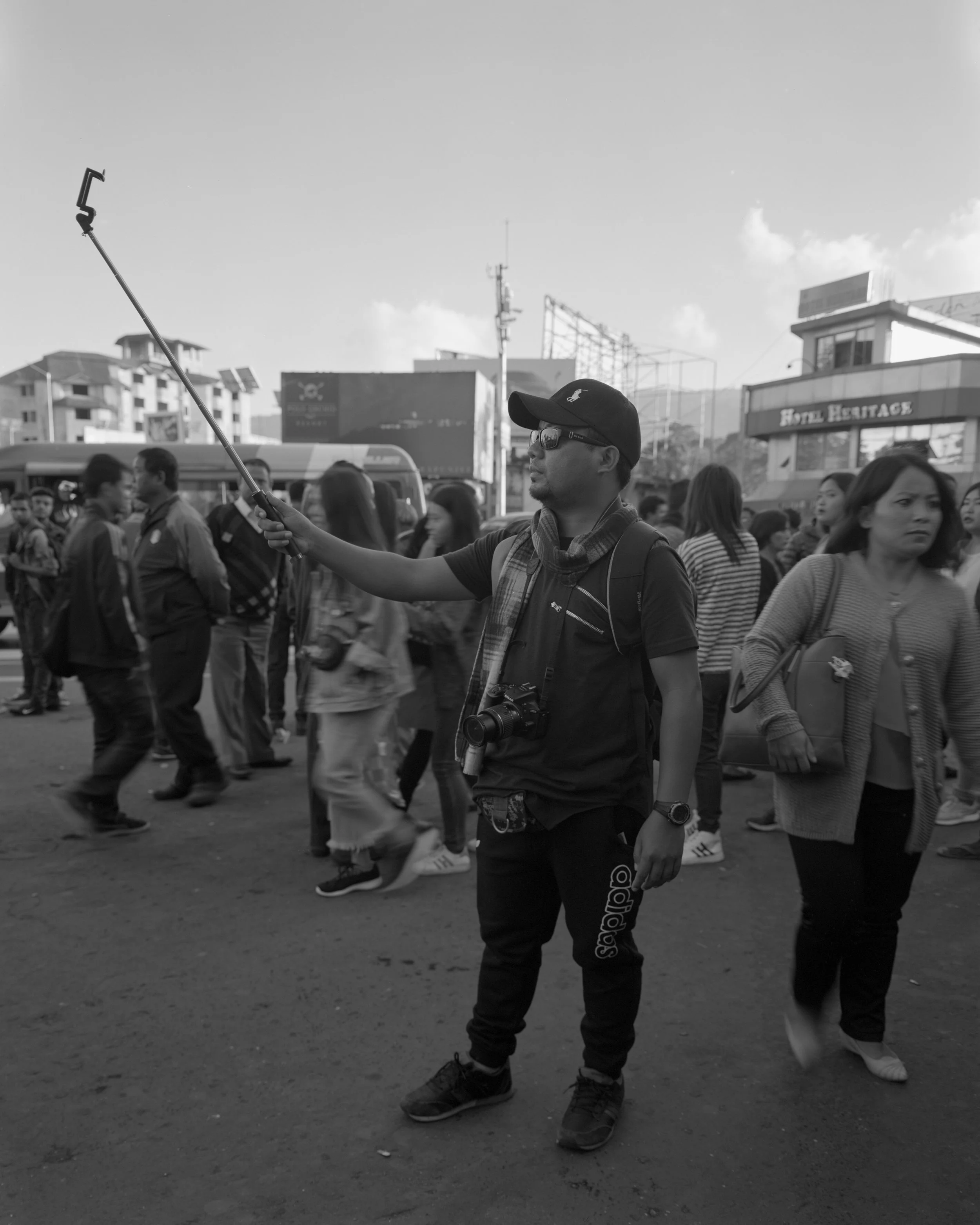 Selfie Stick, Shillong, India, 2017