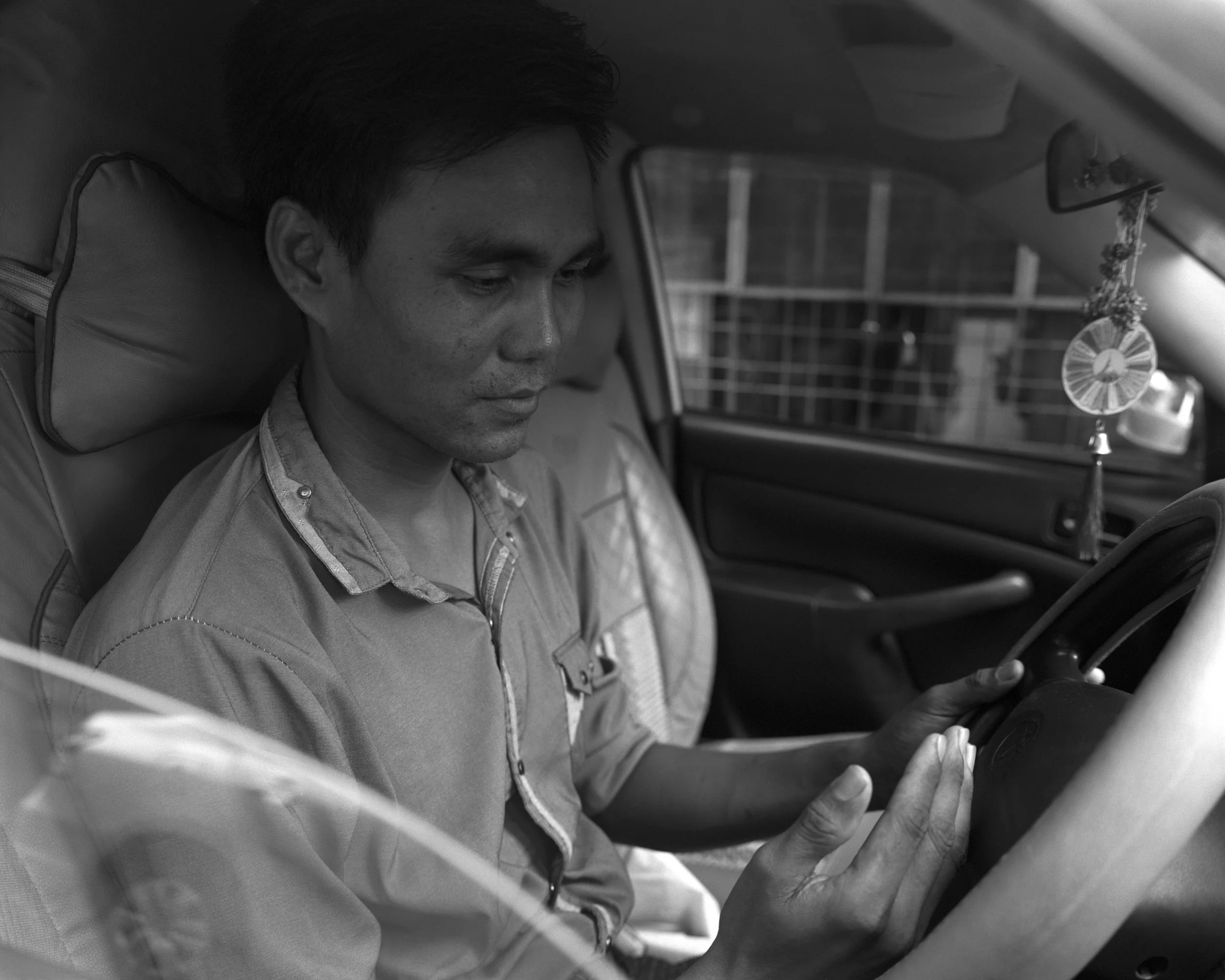 Taxi Driver, Yangon, Myanmar, 2018