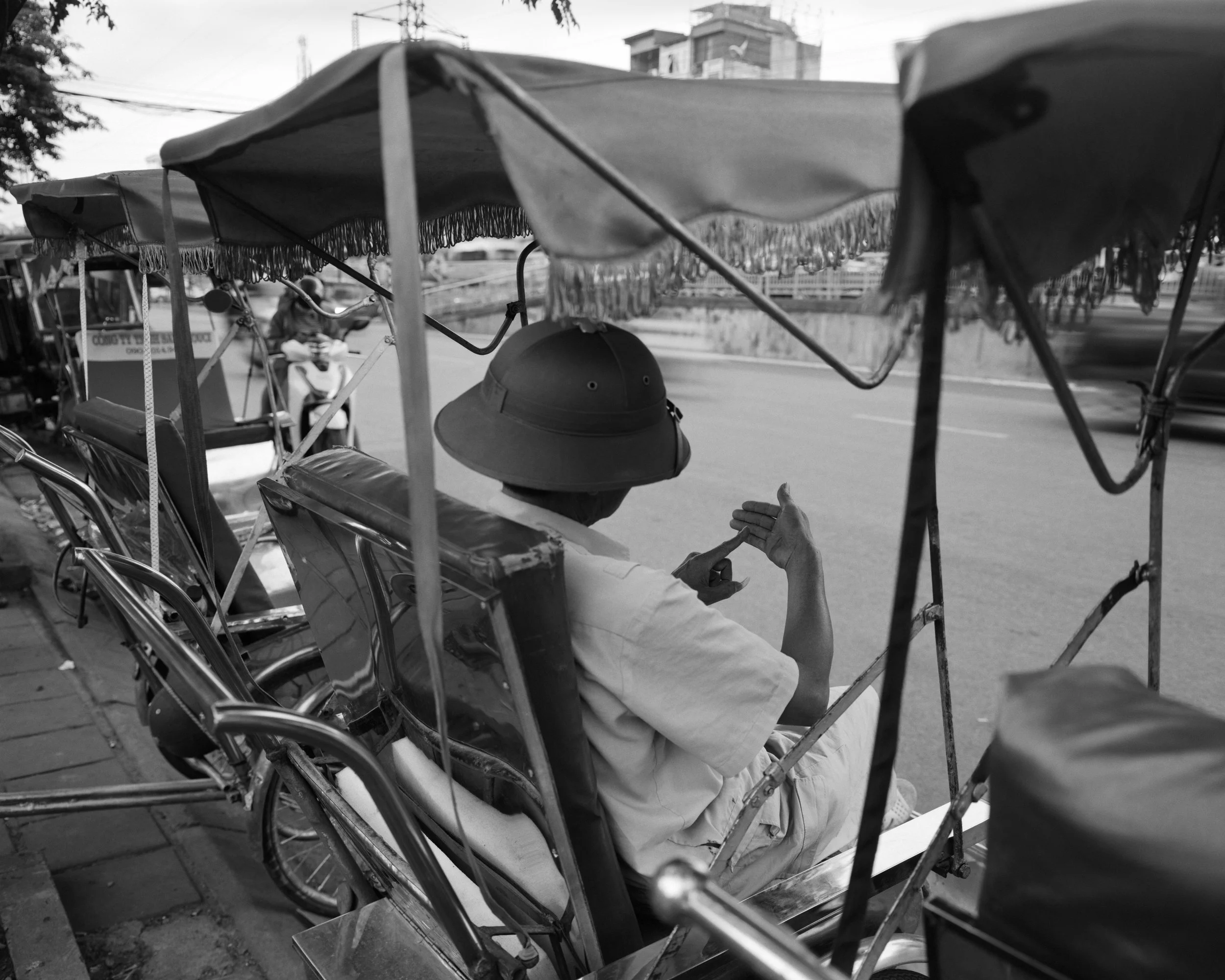 Took Took Driver, Hanoi, Vietnam, 2018