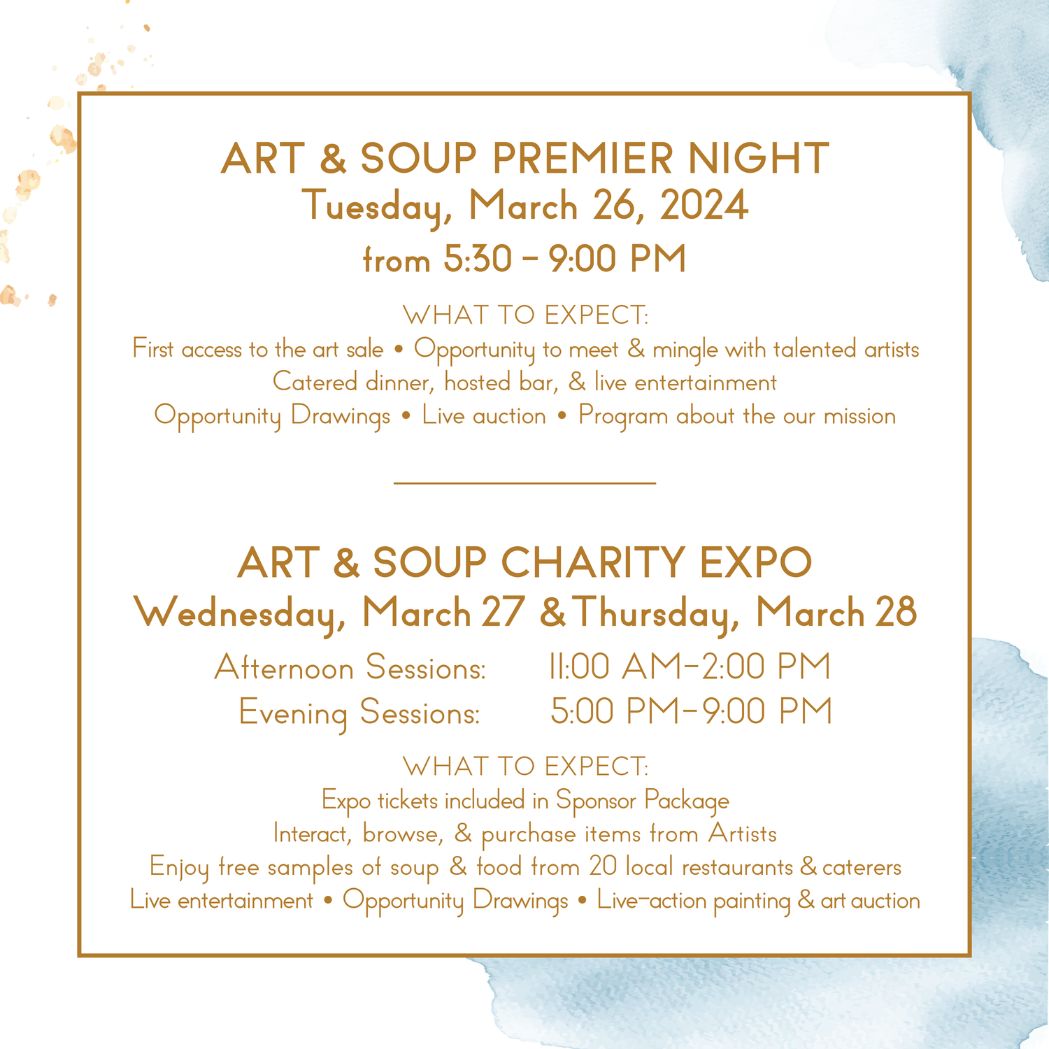 Art & Soup Charity Event CNS Home Health & Hospice