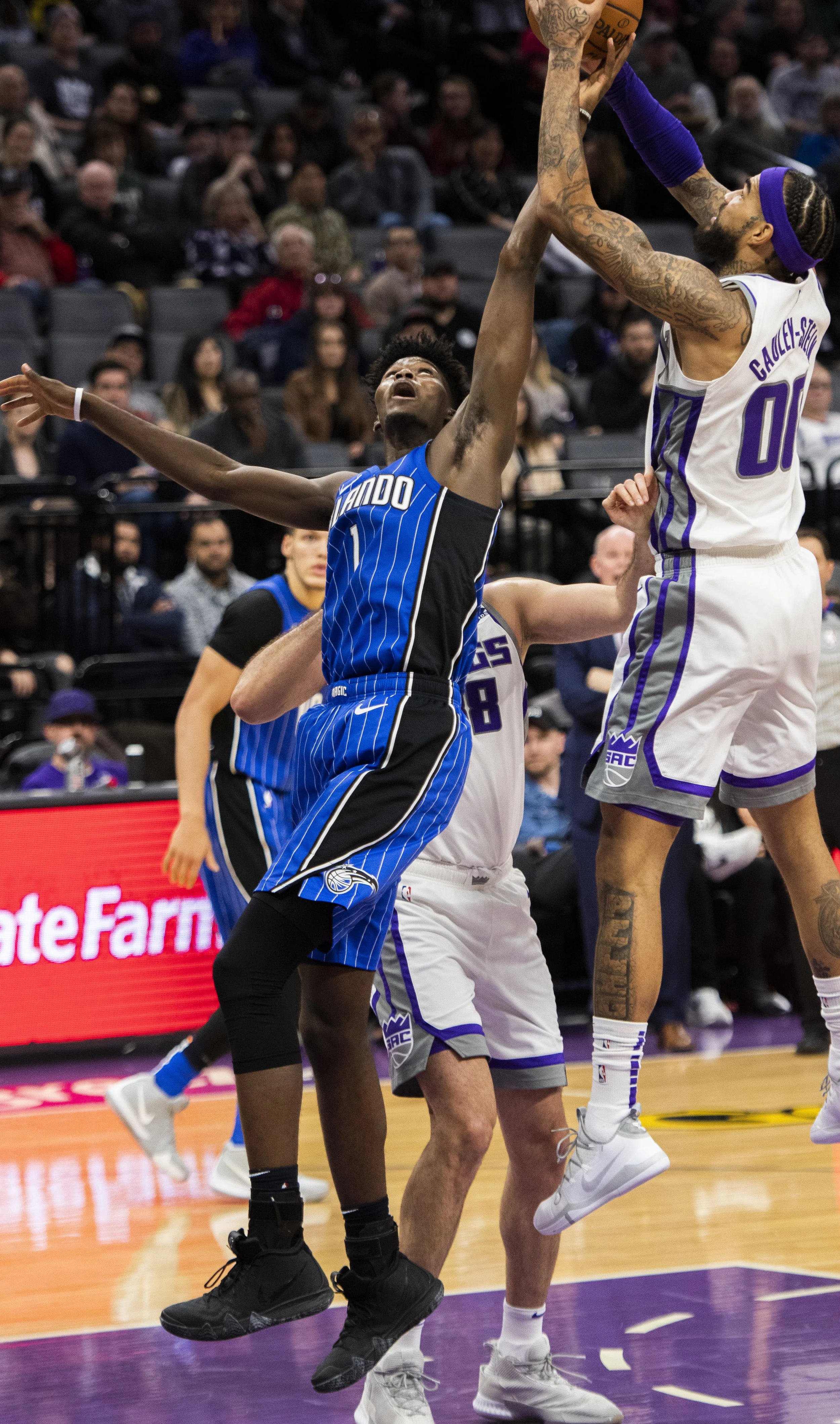 Sacramento collected 57 rebounds for the outing, including a season-high 48 defensive boards while Orlando grabbed 46 boards total. The Kings are 11-2 in games when outrebounding their opponent.