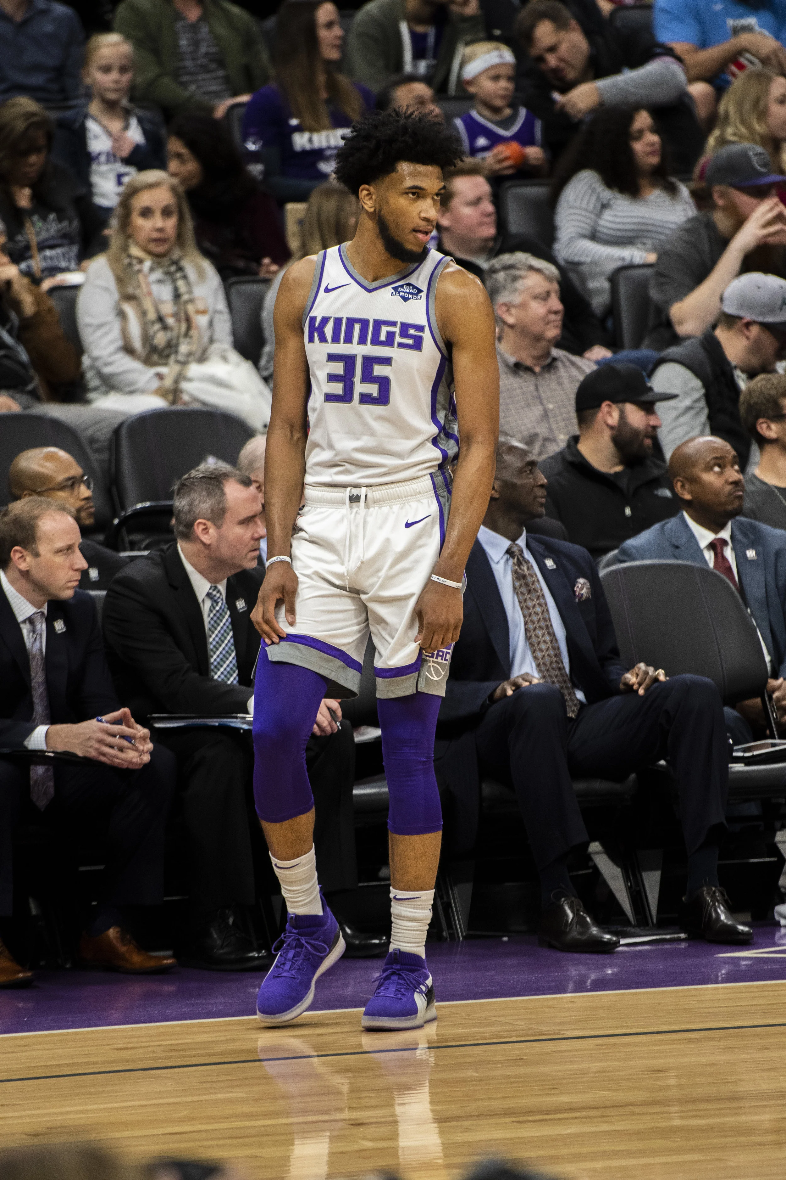 Rookie Marvin Bagley III makes his return against the Magic to score  8 points on 2 of 7 shooting and 6 rebounds.