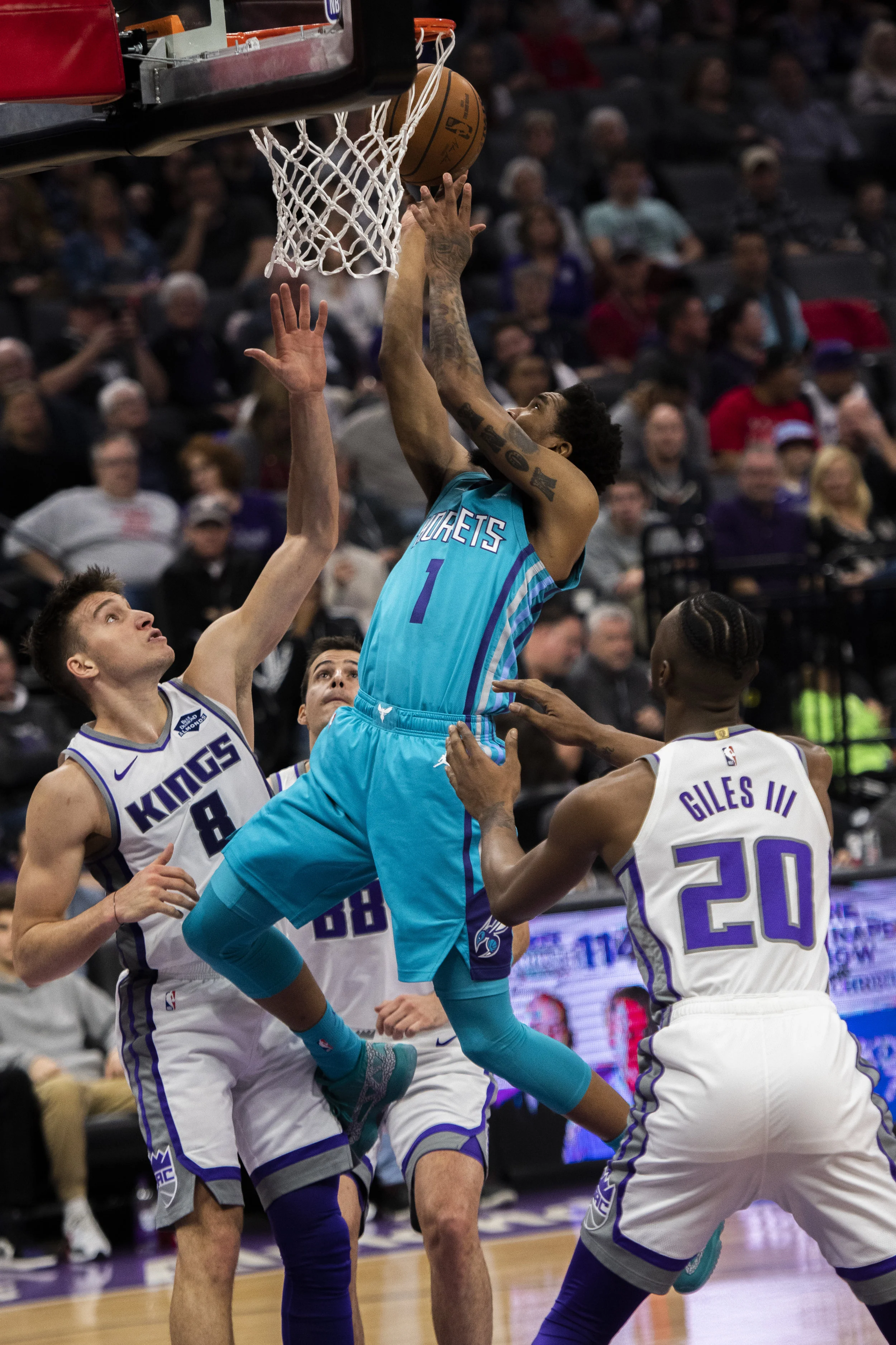 Sacramento held Charlotte to 38 second half points marking just the second time this season where the Kings have held an opponent to 38 points or fewer in the second half as they held Chicago to 33 points in the second half on Dec. 10.