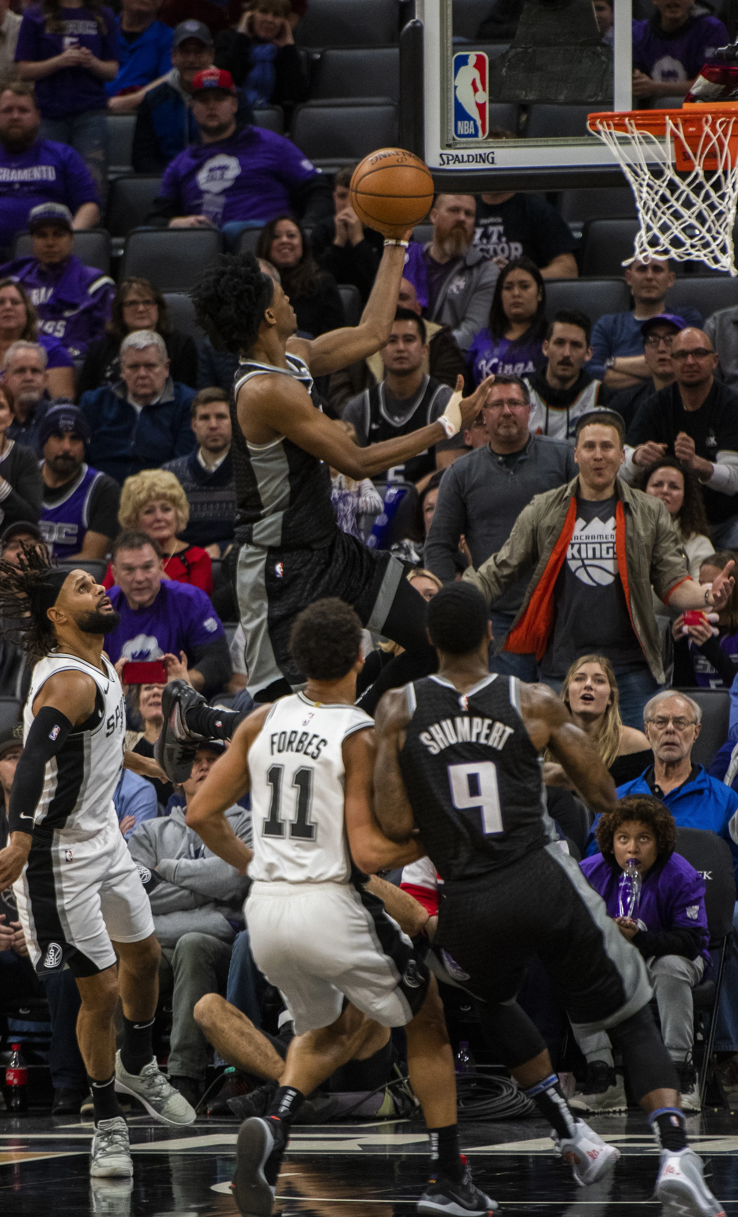 Sacramento recorded 35 fast break points for the game compared to just 17 for San Antonio as Kings tallied 20 fast break points in the first quarter alone. Entering today, the Kings are just the second team this season with 20-plus fast break points…