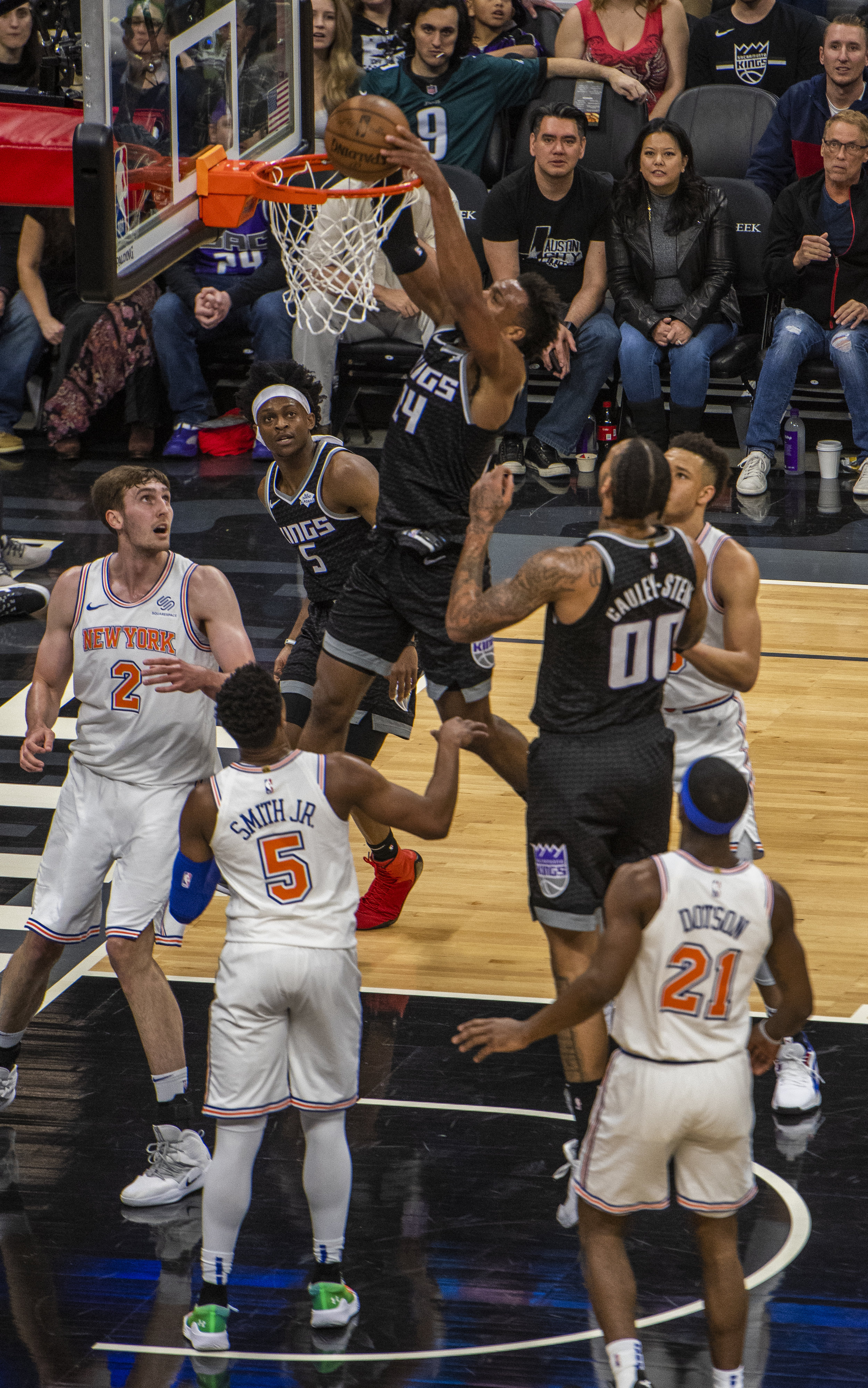 Buddy Hield recorded 28 points while tying his career-high with seven assists as he went 9-for-18 from the field and 7-of-7 from the free throw line for his third straight game with 20-plus points while making seven or more shots from the line. He i…