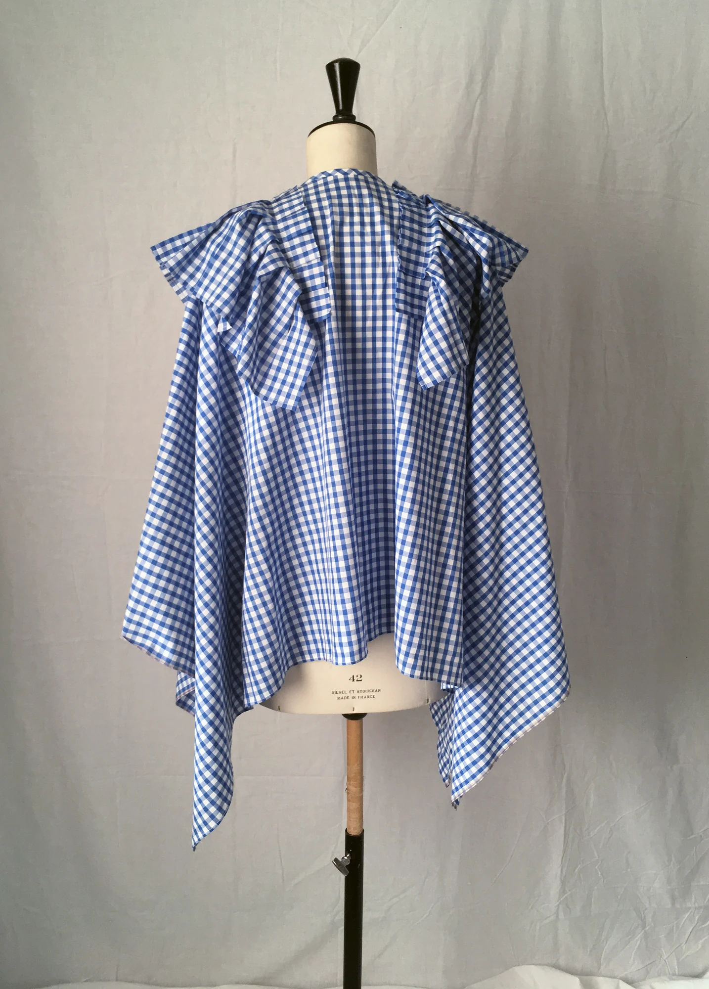 DRESS LTD Back view of Supersized FLAT PACK HALF DRESS #dressltd