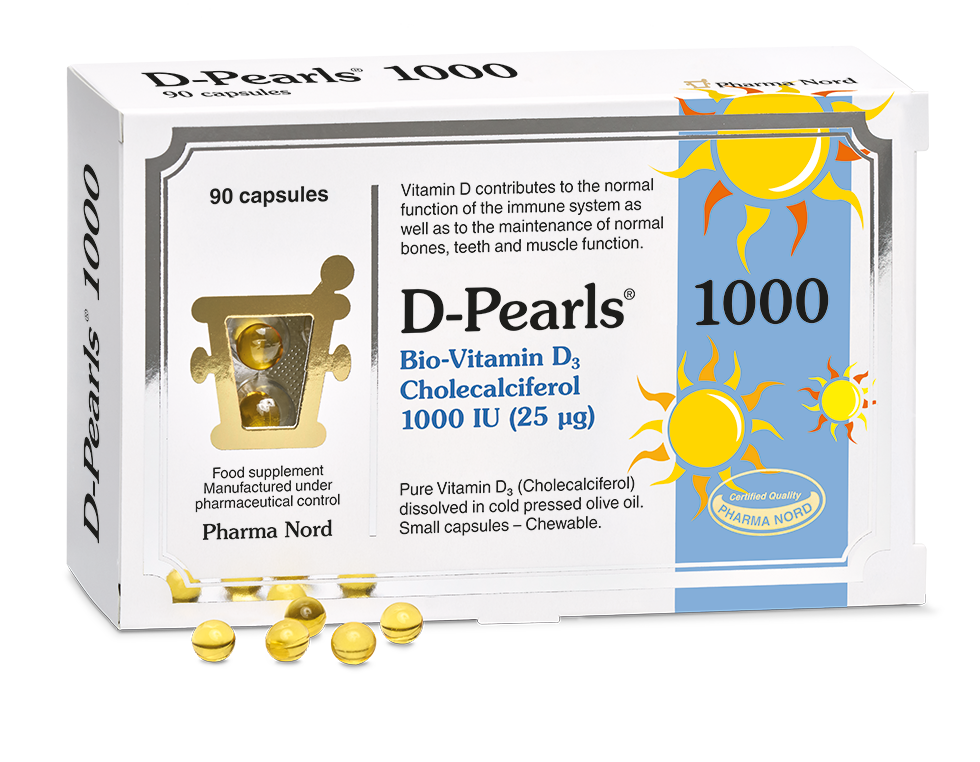 Pharma Nord D-Pearls 1000IU - 25mcg