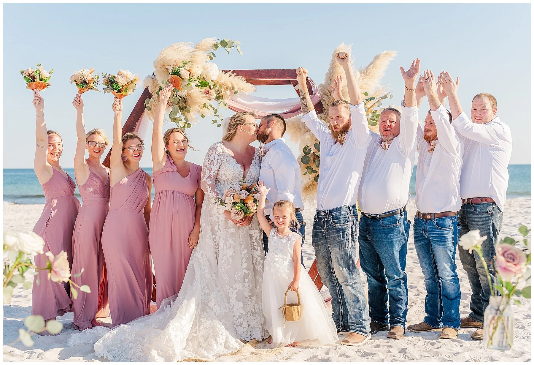 Macie and Chase’s Gulf Shores Beach Wedding: A Coastal Celebration Full of Heart