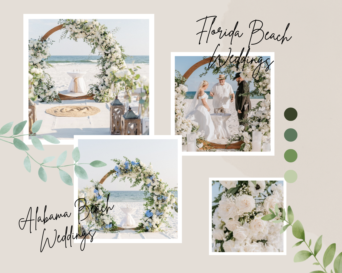 Gulf Coast Destination Weddings: Easy Travel for Your Gulf Shores Beach Wedding