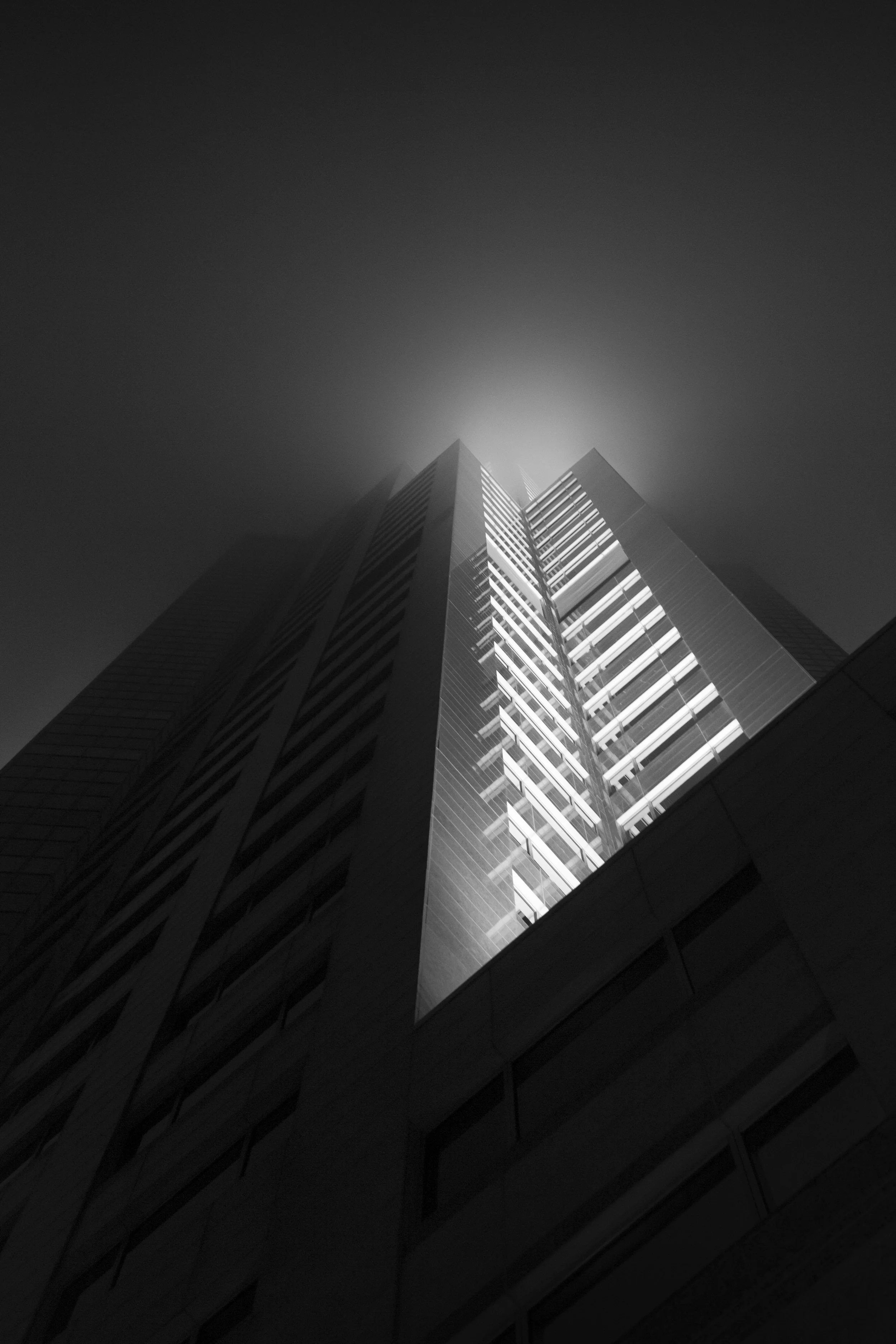 801 Grand in Fog