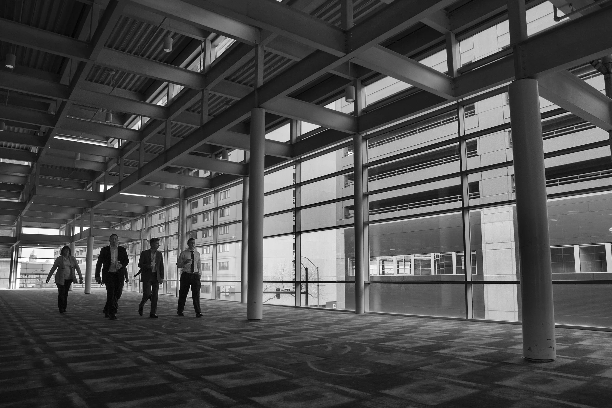 Skywalk 3/10 - Lunch Walkers - © 2016 Michael F. Hiatt
