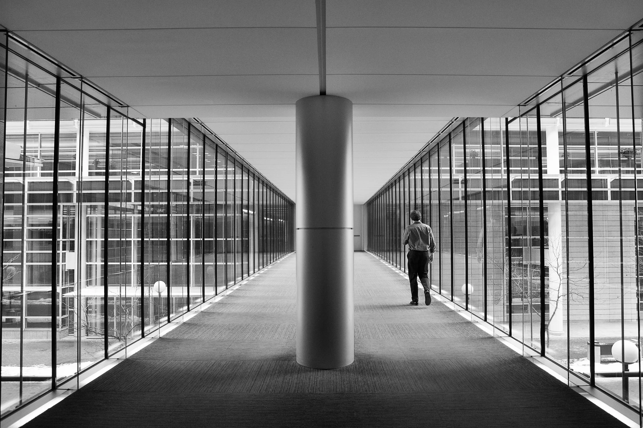 Skywalk 8/10 - Metal and Glass - © 2016 Michael F. Hiatt