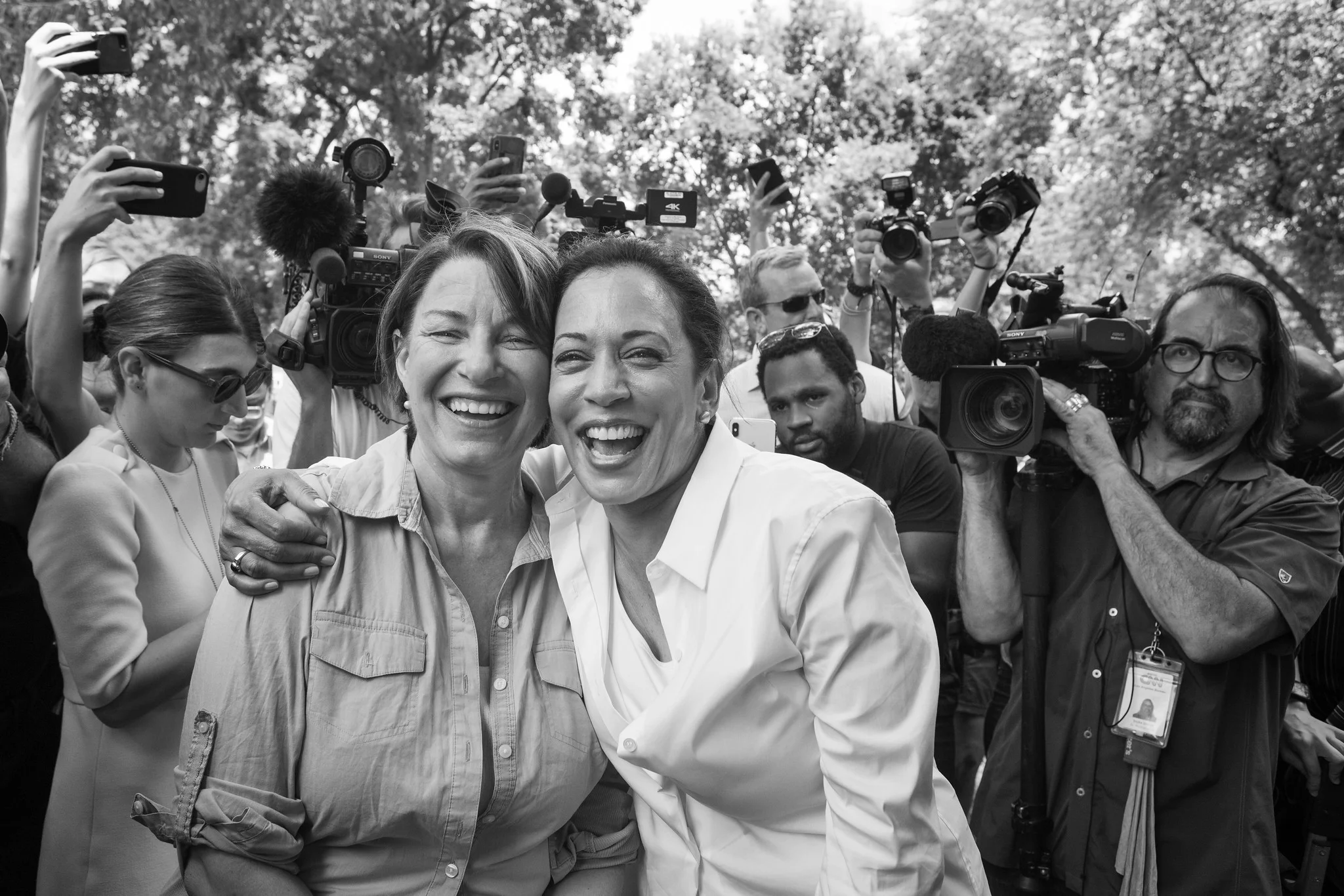 Amy Klobuchar & Kamala Harris