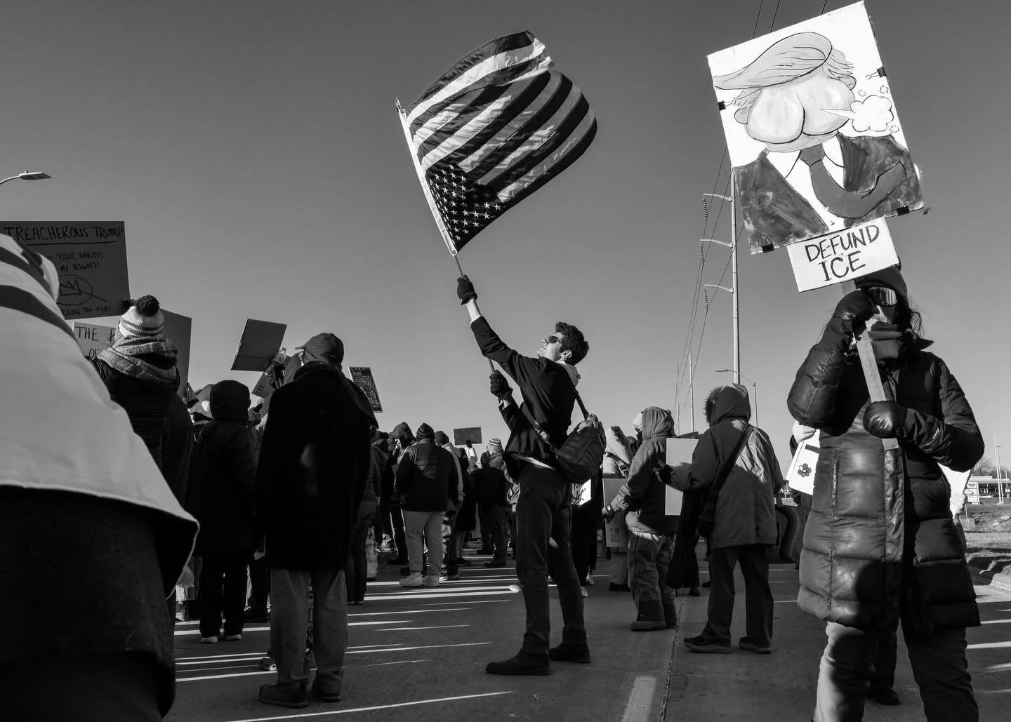 Trump/ICE Protest 
Des Moines, Iowa