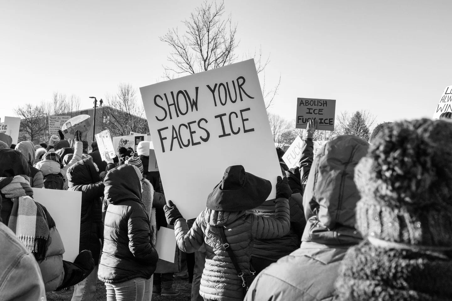 Anti ICE/Trump Rally 
Des Moines Iowa