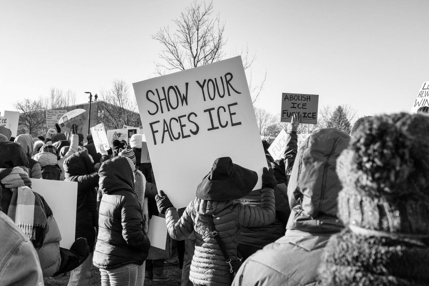 Anti ICE/Trump Rally 
Des Moines Iowa
