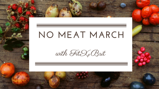 No Meat March...le struggle...or nah?!