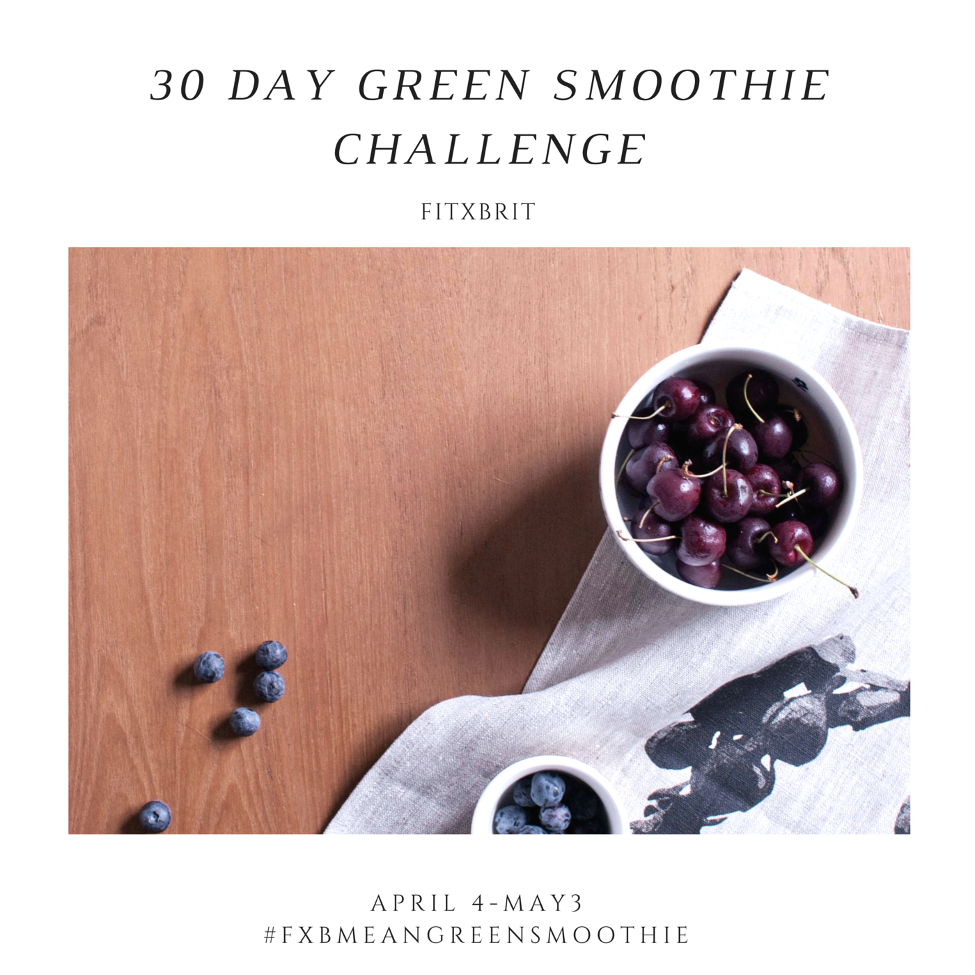 Green Smoothie Challenge...You In?