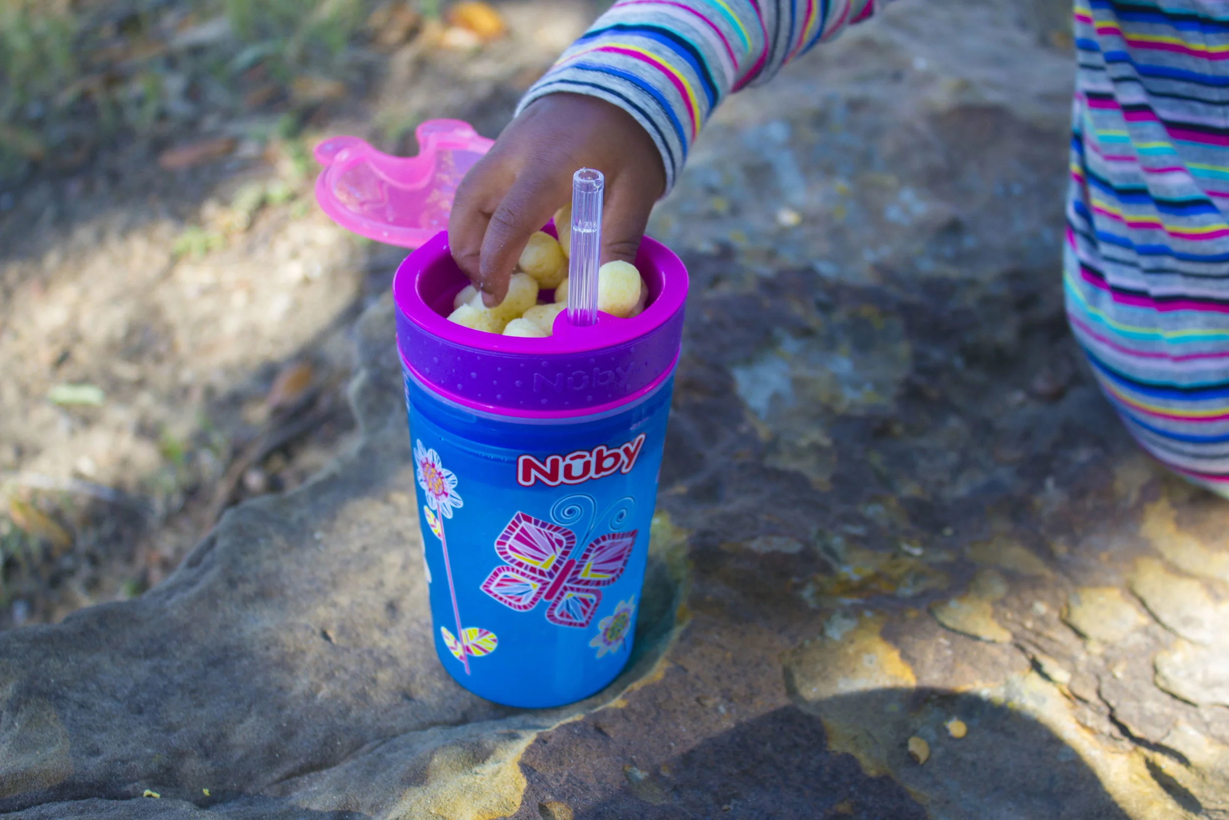 Snacking Made Easy: Nuby Snack N' Sip Container