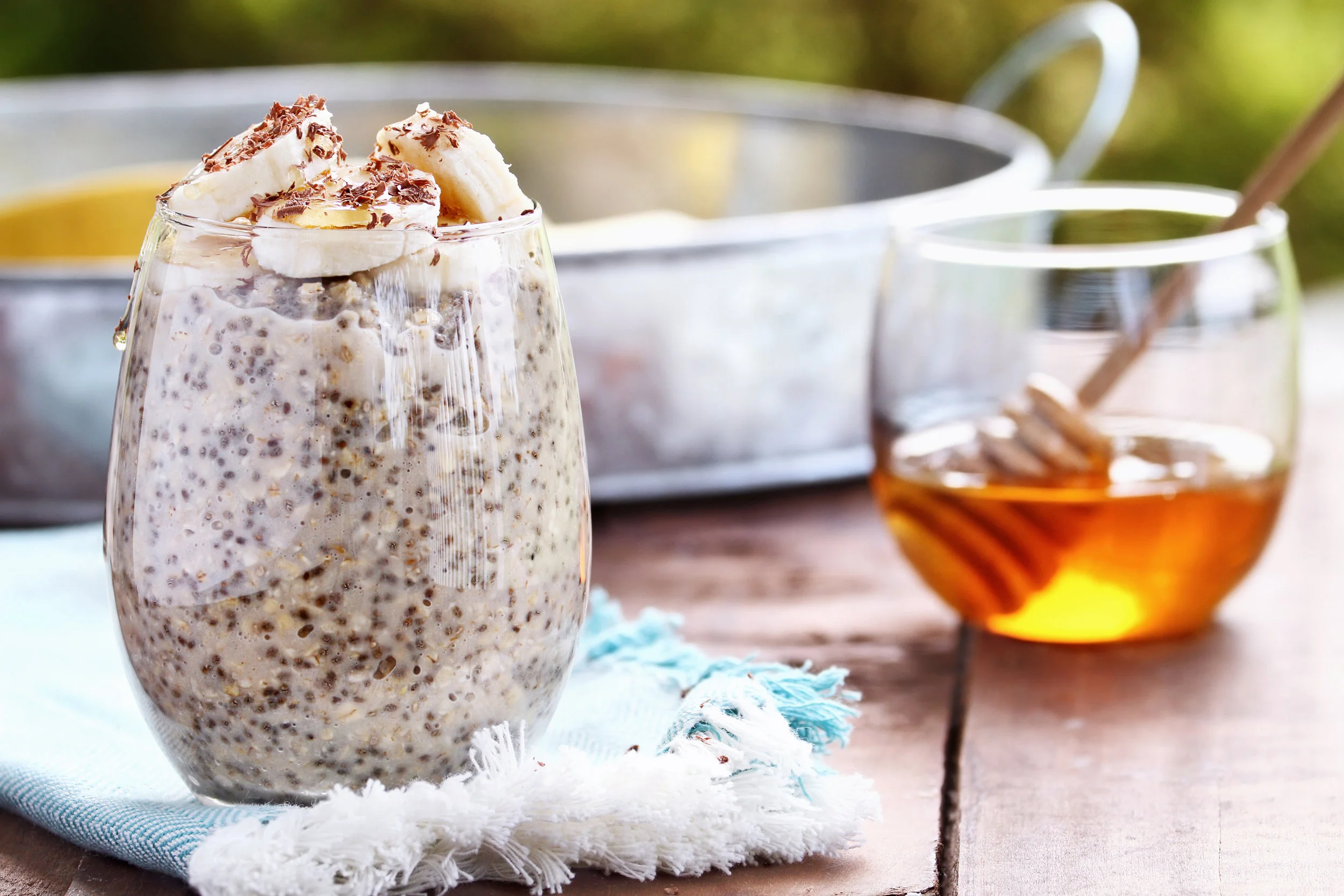Celebrating National Nutrition Month with Carrington Farms' Banana Chia Seed Pudding