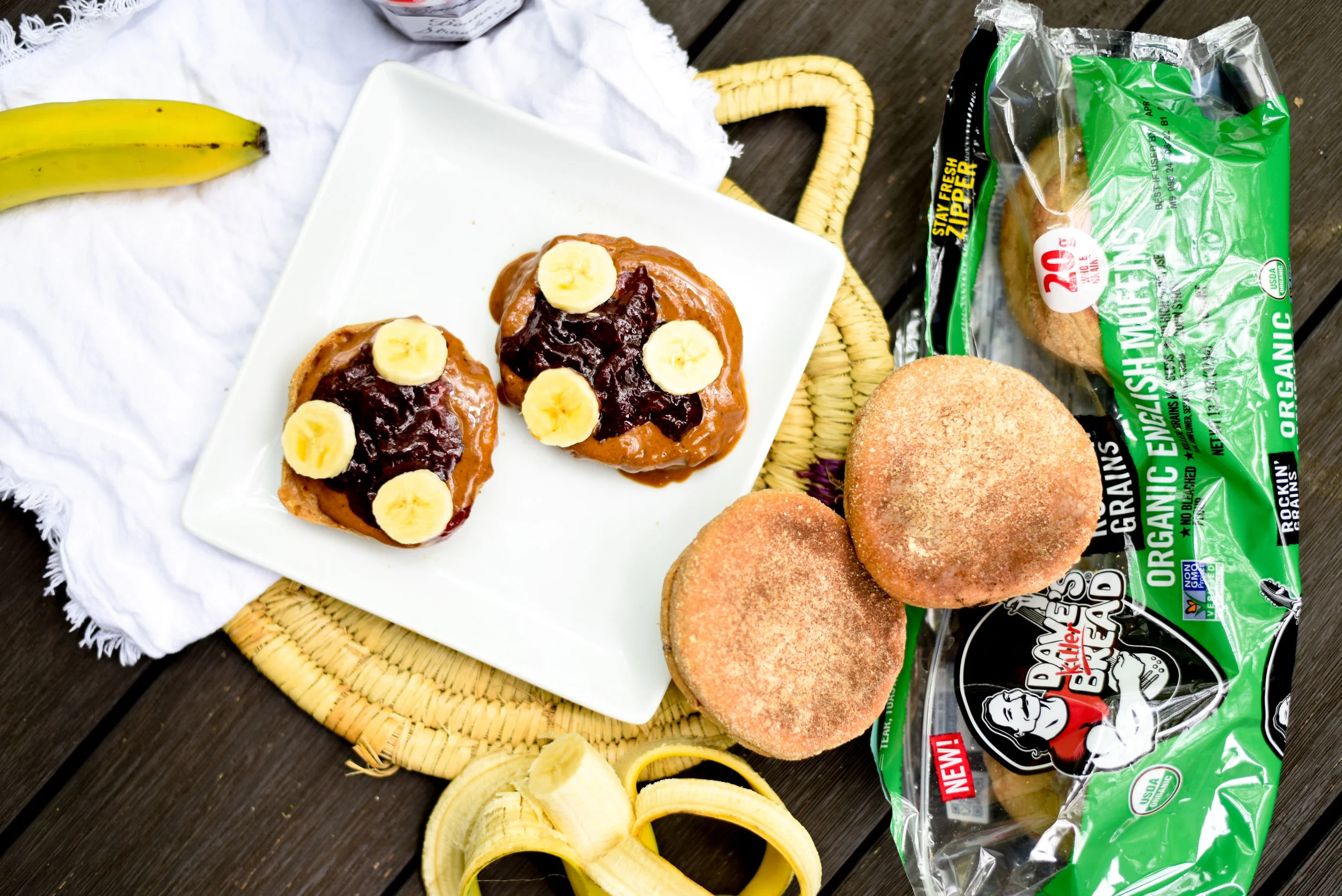 Activate Your Awesome: PBJB x Daves Bread Organic English Muffin