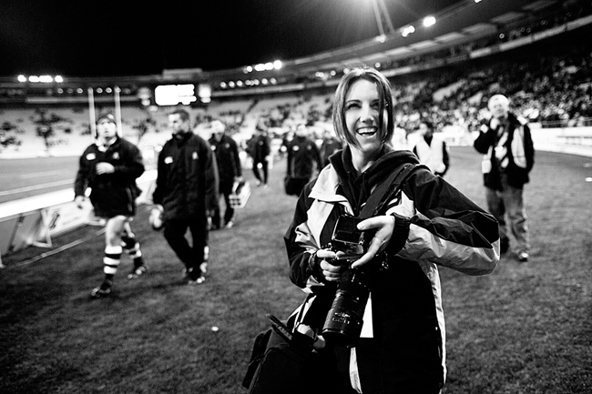  (Freelancing in New Zealand photographing the All Blacks aged 20!)