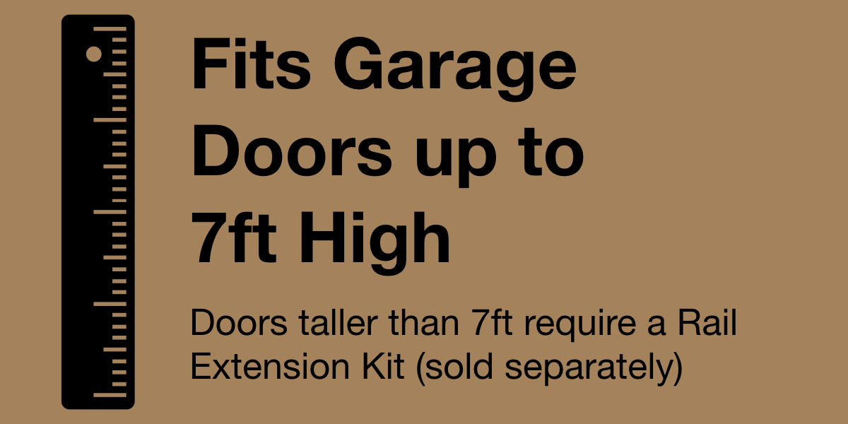 Chamberlain Garage Door Opener Rail Extension Kits