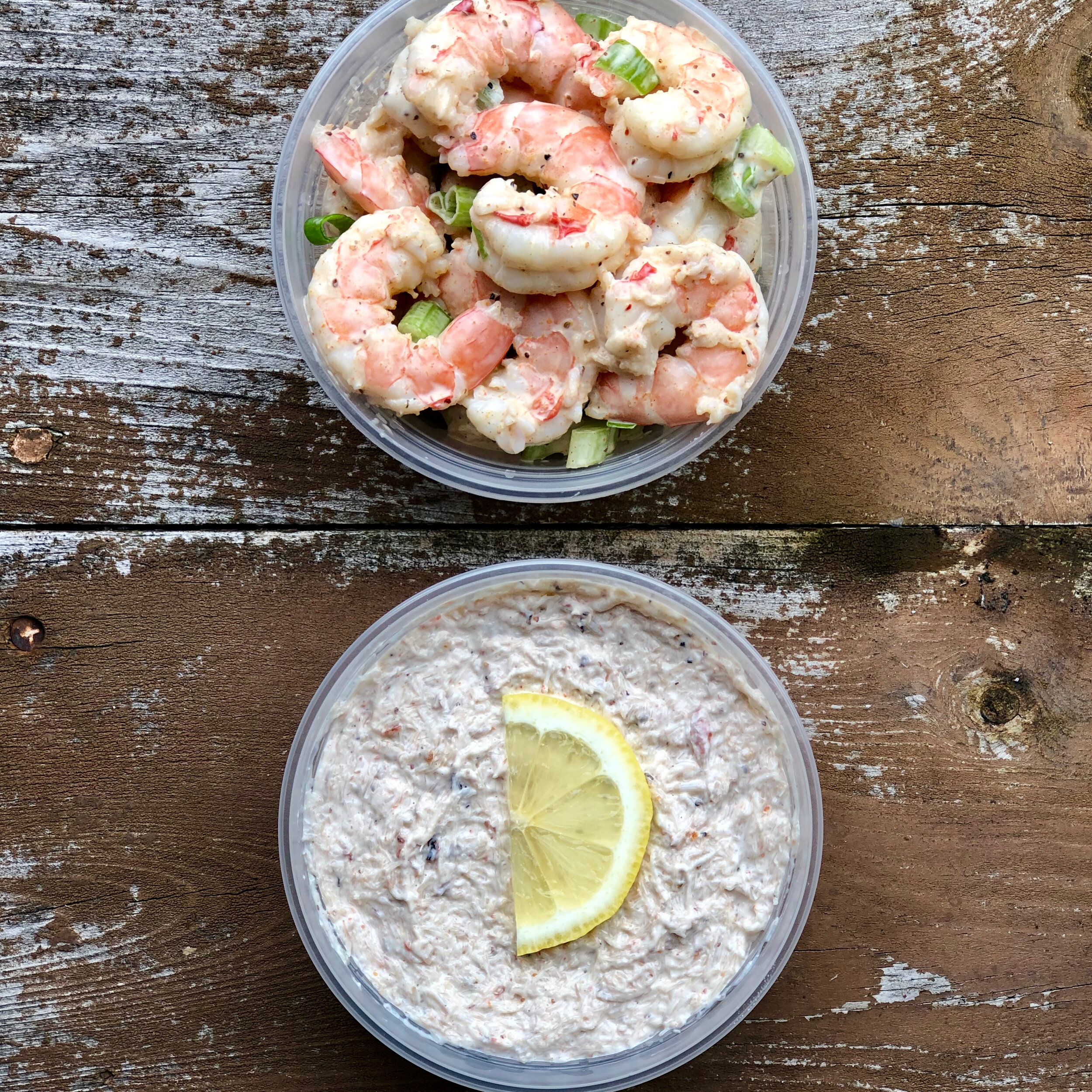 The Fisherman’s Daughter Key West Shrimp Salad and Blue Crab Dip