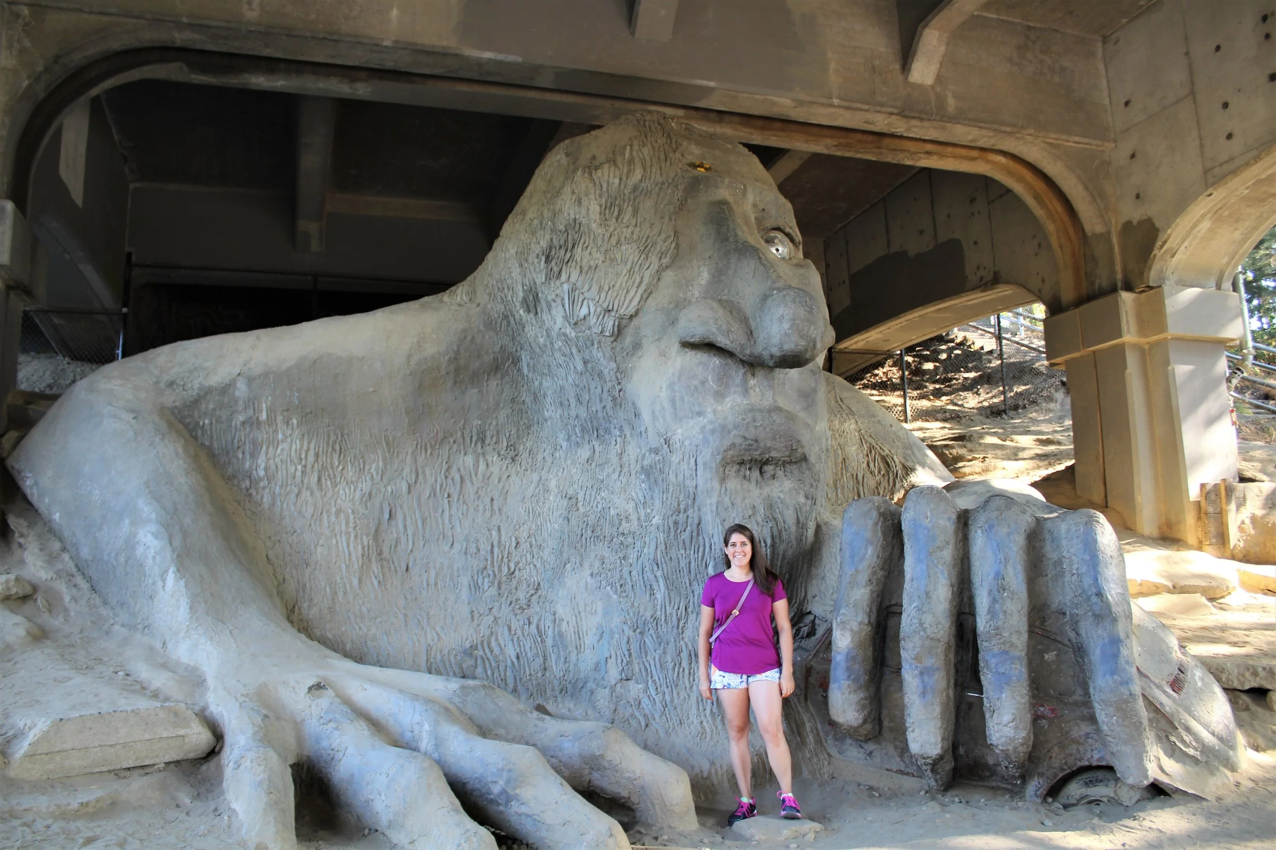 We’re not “trolling;” this sculpture is larger than life!