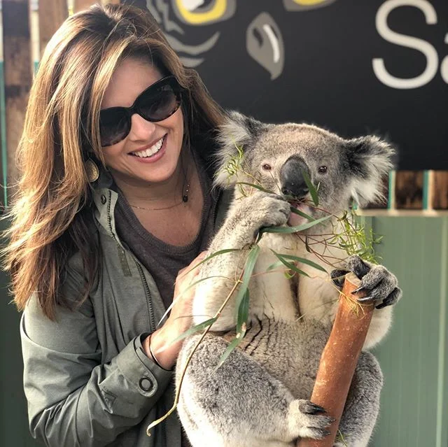 Lucky me ✨ Koala&rsquo;s and Kangaroos 💕 and good hair day ✅. Seriously, one of the best animal sanctuaries I have experienced. @moonlitsanctuary less than 1 hr away from Melbourne. A must visit for all ages. Thank you #localingtours #melbourne# #mo