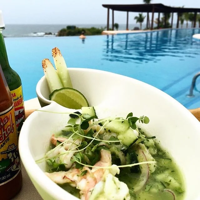 Many zoom meetings today...but my favorite was with @fspuntamita ☀️Not only learning latest updates on their fabulous resort but took me back to a few years ago when they spoiled me rotten! Now this is where we should all quarantine for a while. They