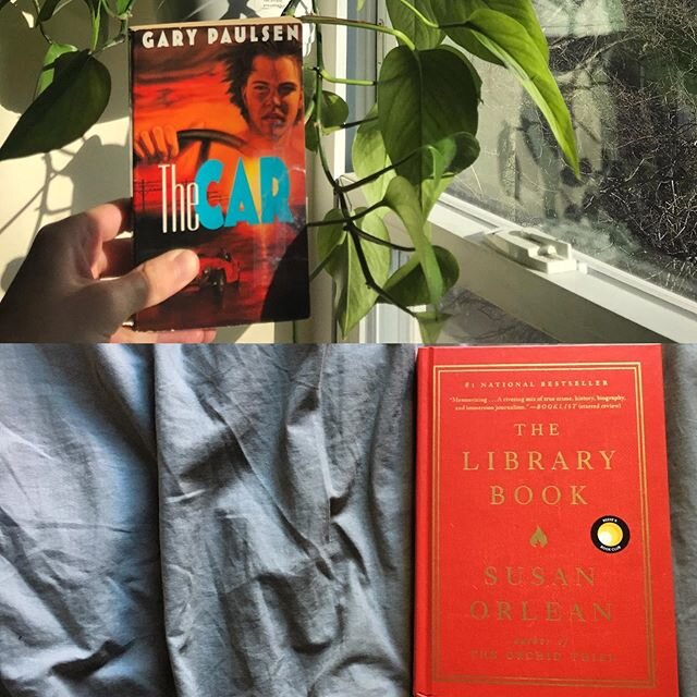 Friday Reds Friday Reads:
@cdhermelin: Gary Paulsen&rsquo;s The Car
@drewsof: Susan Orlean&rsquo;s The Library Book
.
.
.
-
#fridayreads #fridayreds #garypaulsen #susanorlean @susanorlean #thelibrarybook #stayhome #stayhomeandread #amreading #books #